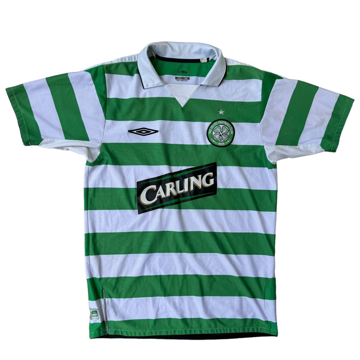 2003-04 The Celtic Football Club Vintage Umbro Soccer Jersey