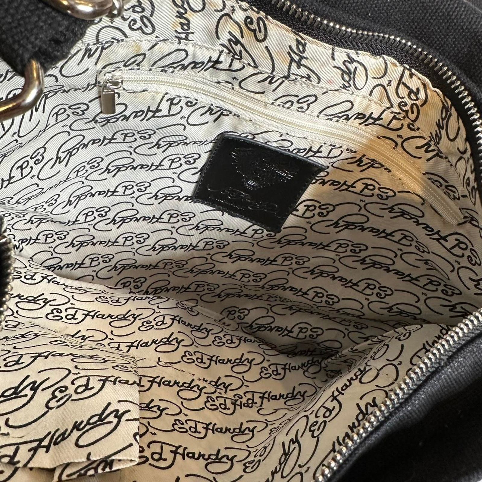 Ed Hardy Vintage Ed Hardy Messenger Crossbody Bag Size ONE SIZE - 3 Thumbnail