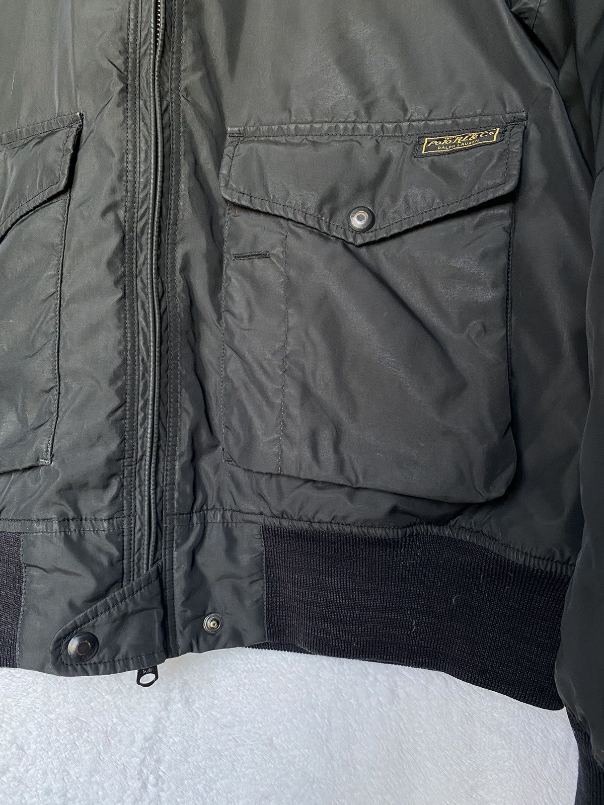 Polo Ralph Lauren Vintage Polo Ralph Lauren Puffer Nylon Bomber Jacket Size US L / EU 52-54 / 3 - 8 Thumbnail