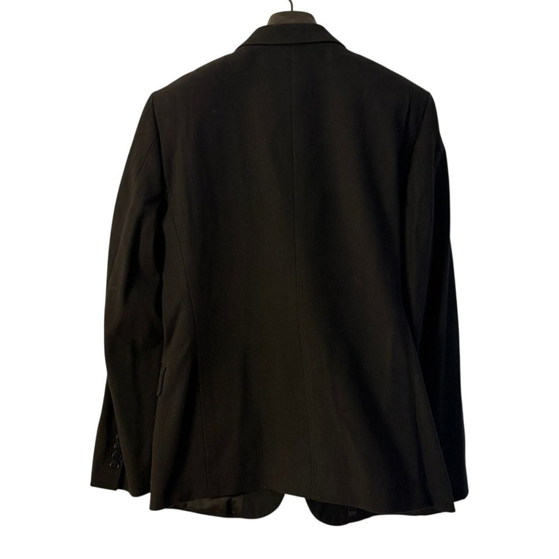 Other Ysame Black Cotton Blazer Size 50R - 2 Thumbnail