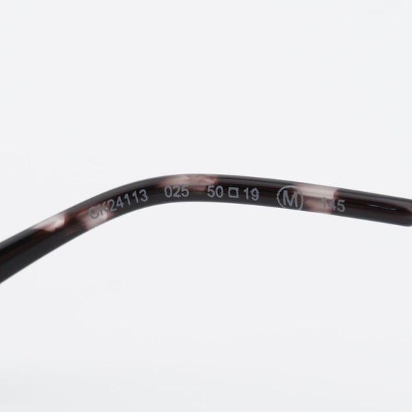 Calvin Klein Calvin Klein CK24113 025 Eyeglasses Grey/Havana 50mm Square Size ONE SIZE - 9 Thumbnail