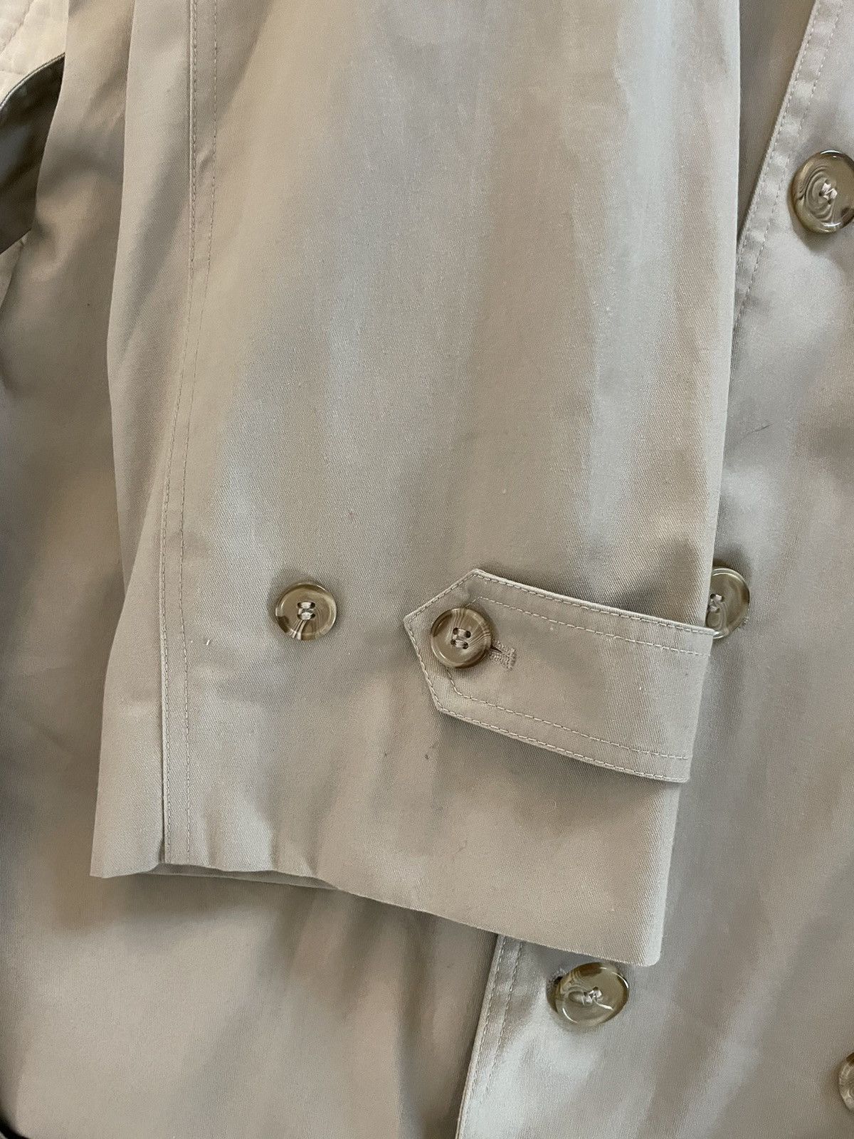 Perry Ellis Vintage 80’s Trench Coat Size US L / EU 52-54 / 3 - 10 Thumbnail