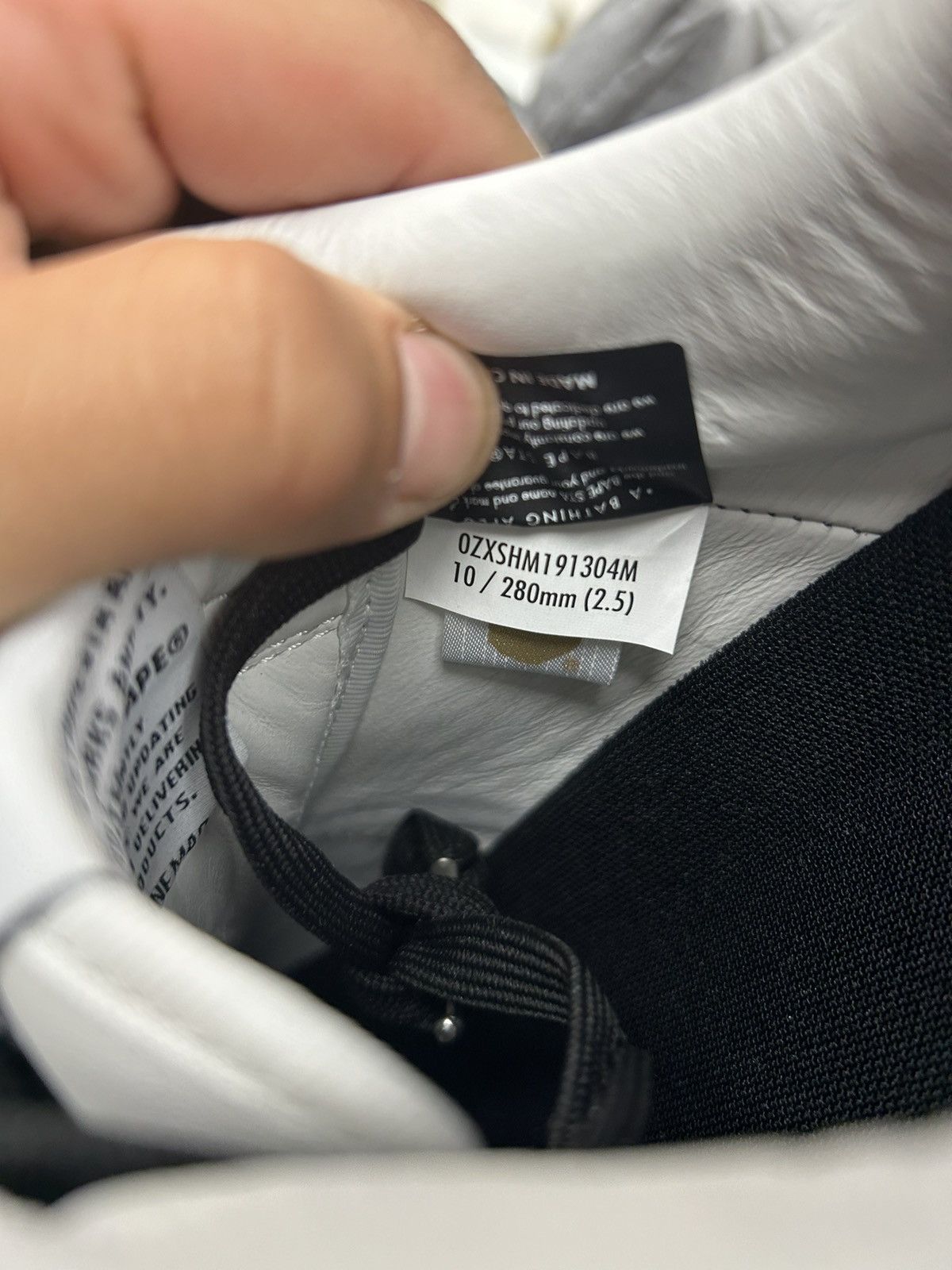 Bape BAPESTA #4 M1 Size US 10 / EU 43 - 7 Thumbnail