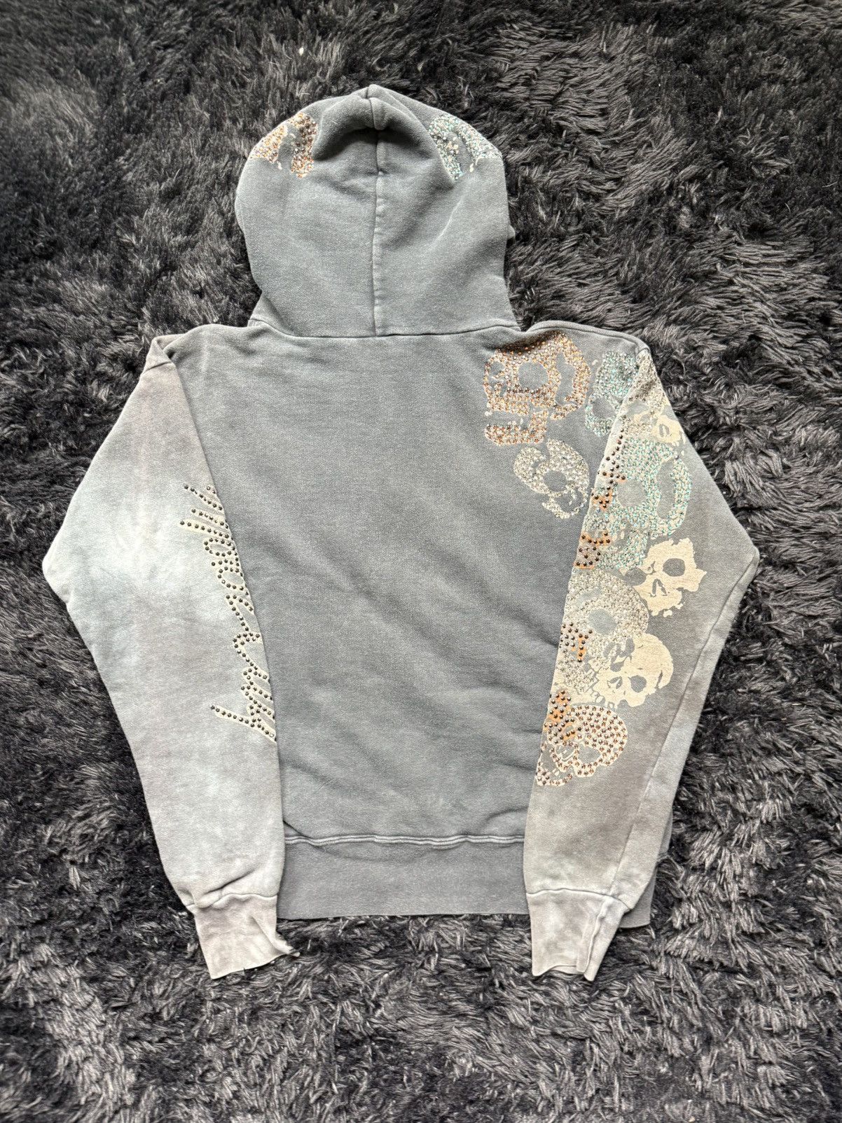 The Great China Wall Swarovski Skull Hoodie Size US XL / EU 56 / 4 - 2 Thumbnail