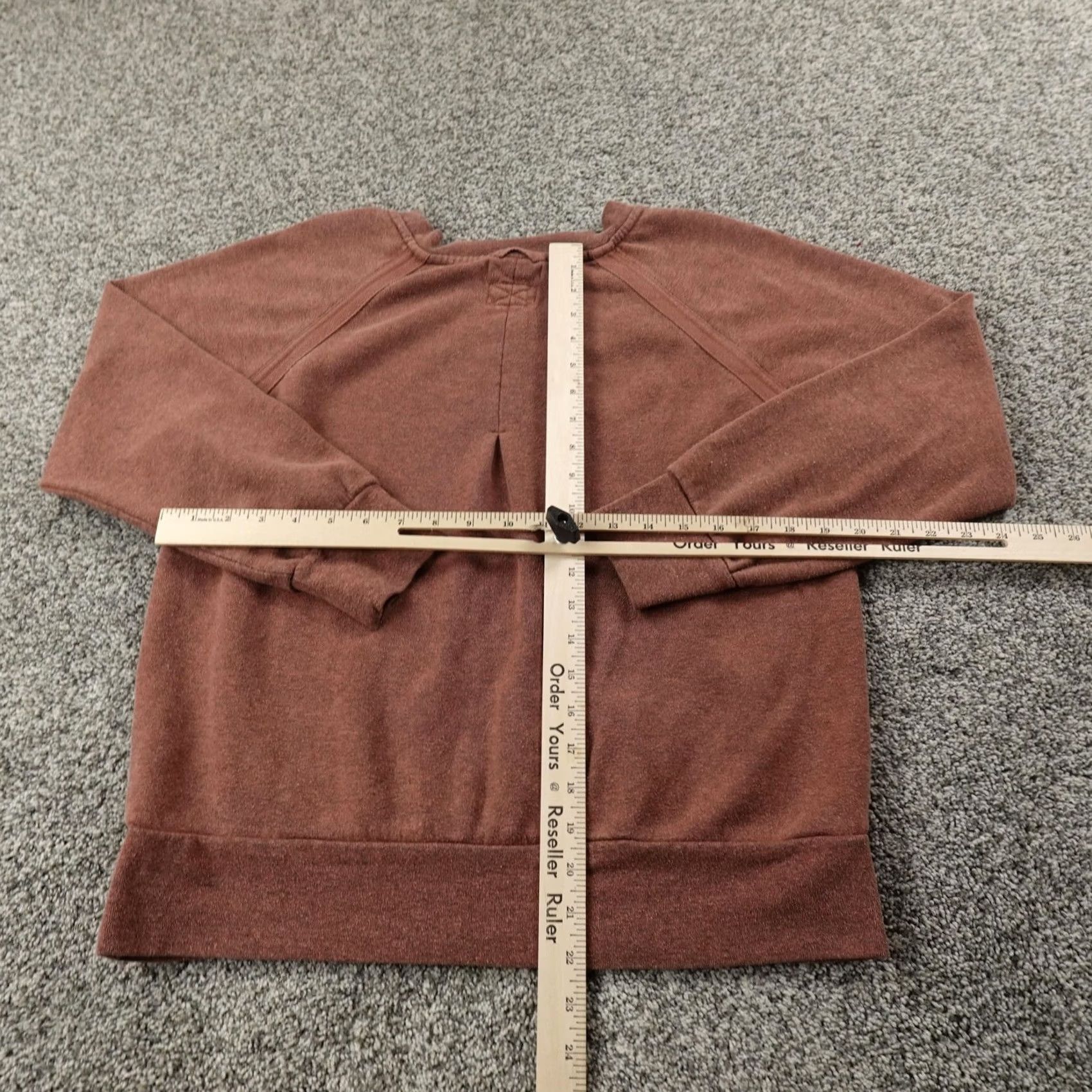 Prana prAna Sweatshirt Womens M Brown Pullover Crewneck Cozy Up French Terry Sweater Size M / US 6-8 / IT 42-44 - 7 Thumbnail