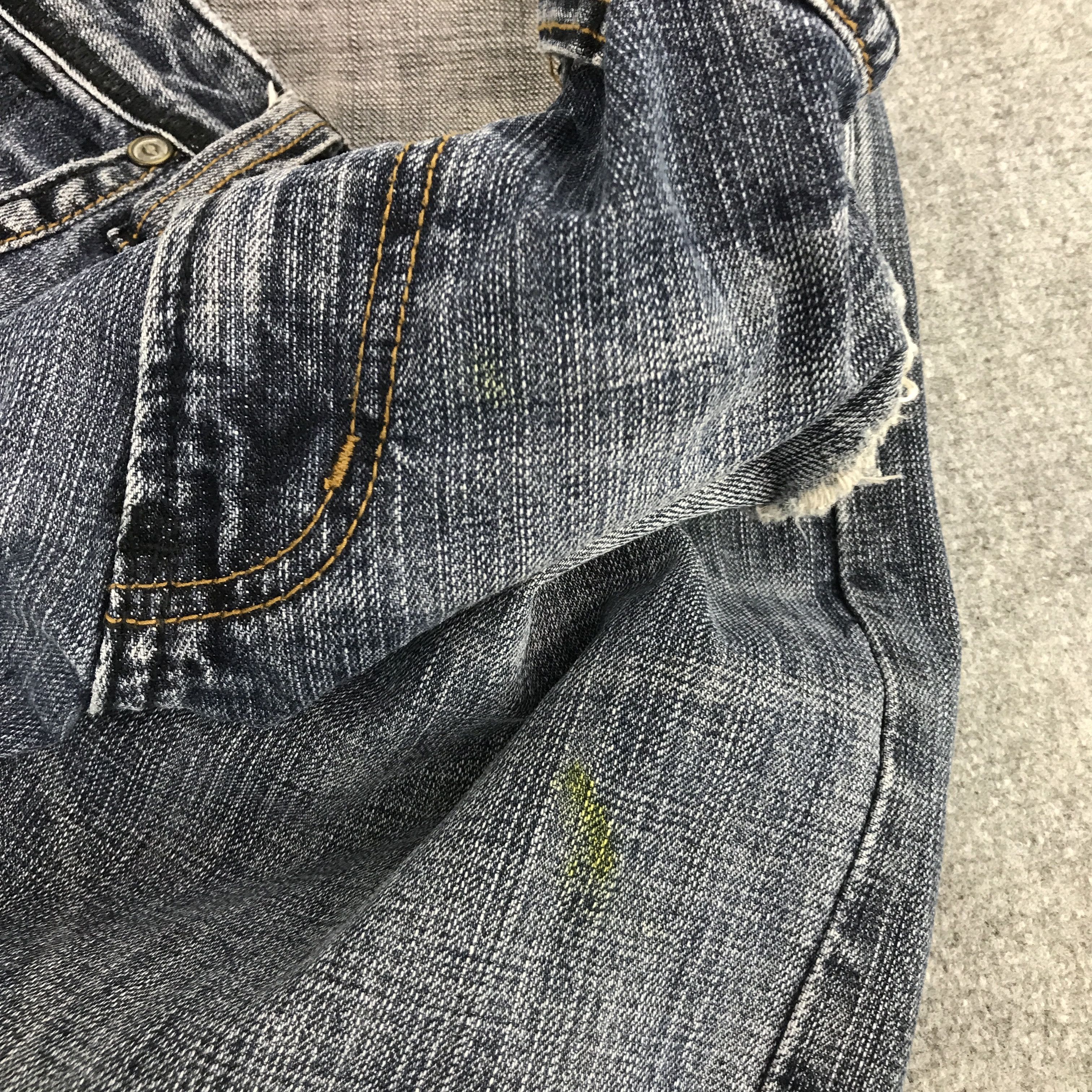 Japanese Brand × Lee Japan style denim Lee distressed jean pants Size US 34 / EU 50 - 9 Thumbnail