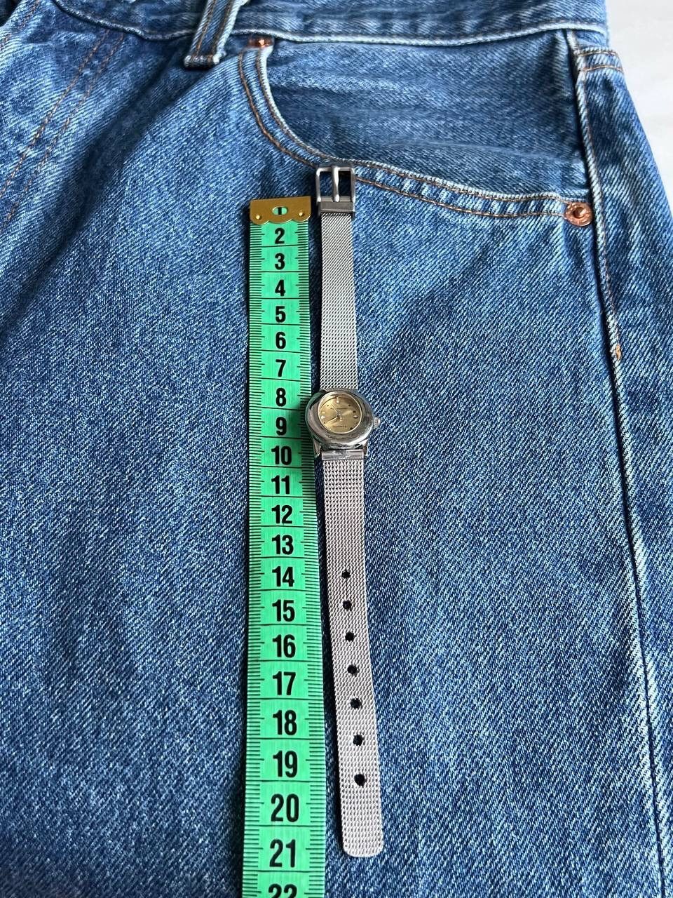 Japanese Brand × Vintage Vintage Japanese style futuristic Steel Watch Bracelet Size ONE SIZE - 6 Thumbnail