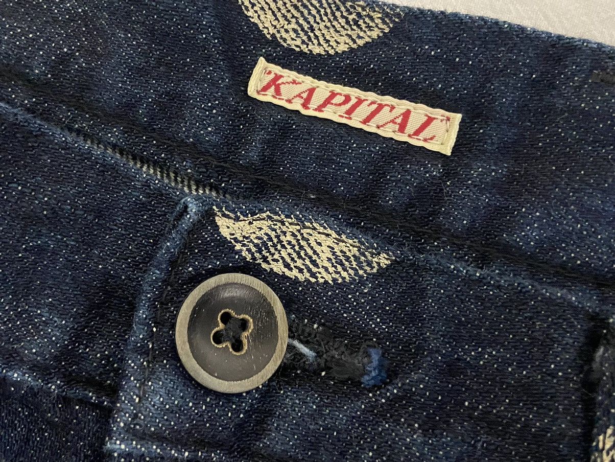 Kapital KAPITAL polka-dots denim short pants Size US 31 - 4 Thumbnail