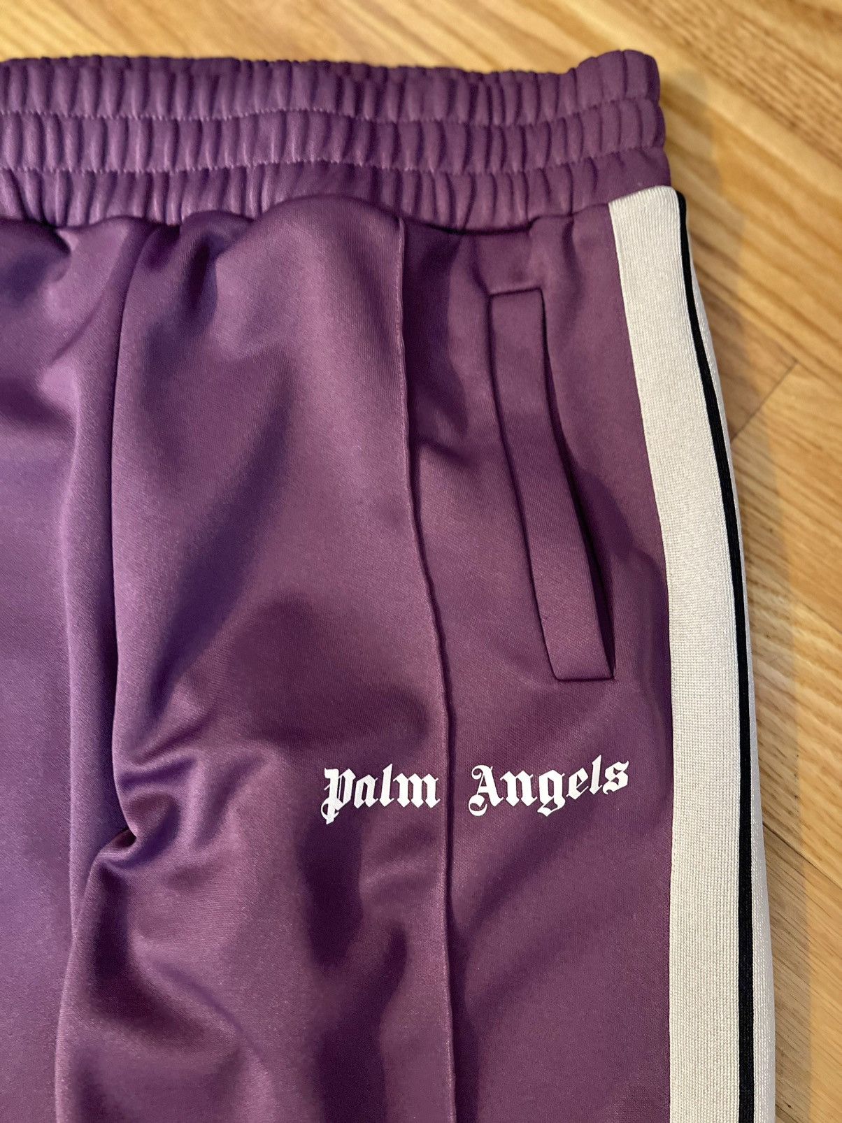Palm Angels Palm Angels Purple Classic Track Pants Size US 33 - 5 Thumbnail