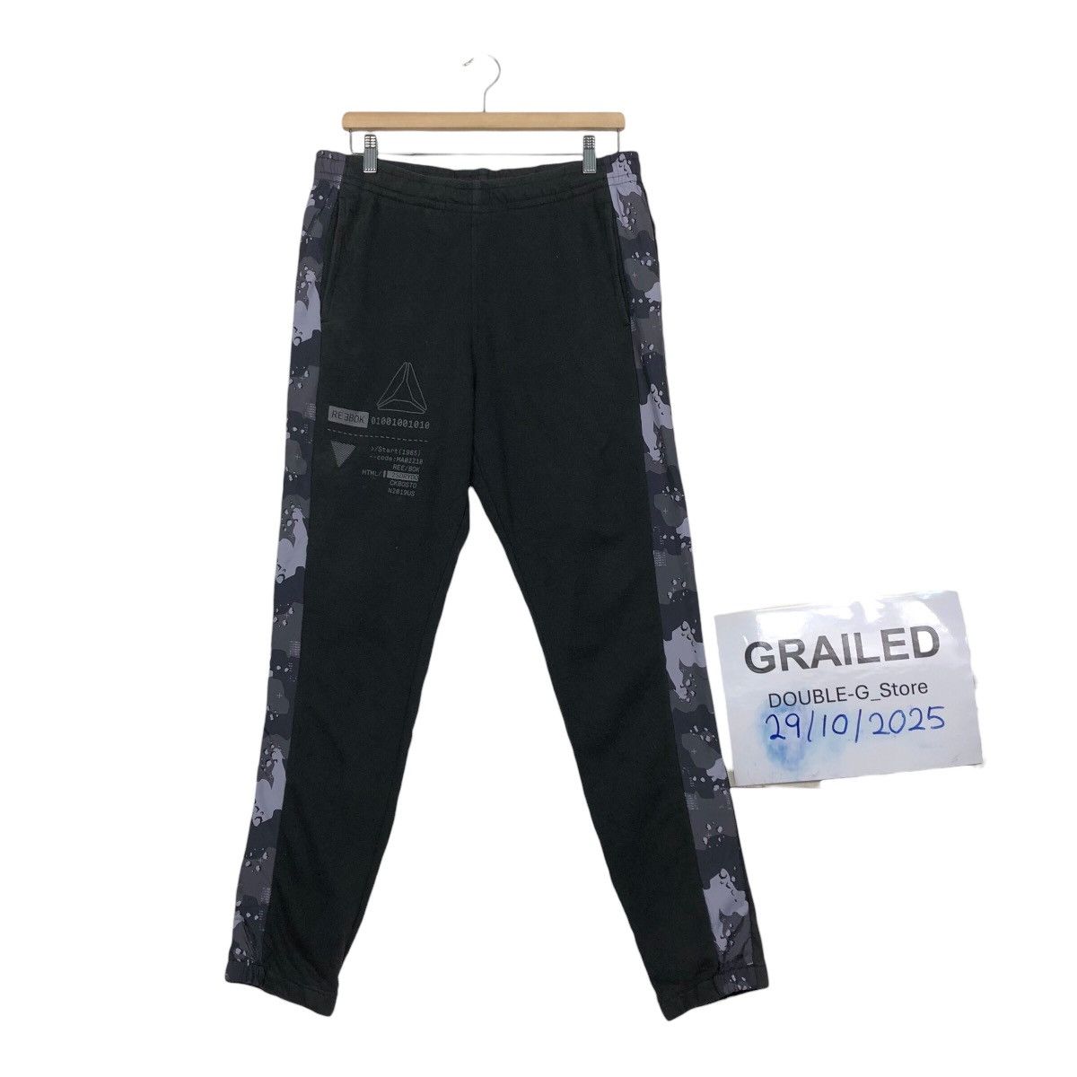 Japanese Brand 📌Vintage Sweatpants Jogger Reebok Big Logo Size US 32 / EU 48 - 1 Thumbnail