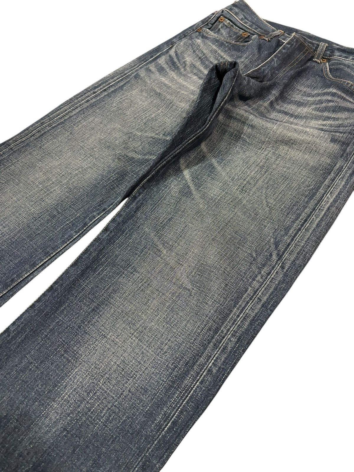 Levi's × Vintage Y2k Vintage Levi’s Lot 510 Japan Faded Straight Cut Jeans Size US 28 / EU 44 - 3 Thumbnail