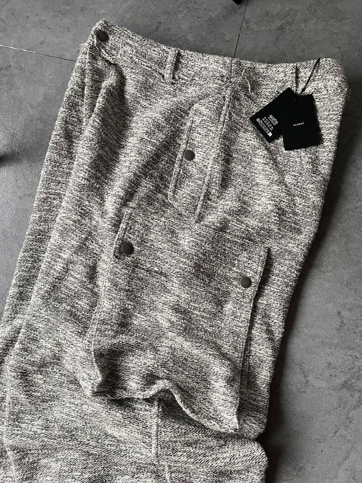 Alanui ALANUI B&W MOULINE CARGO PANTS 💫 Size US 34 / EU 50 - 5 Thumbnail
