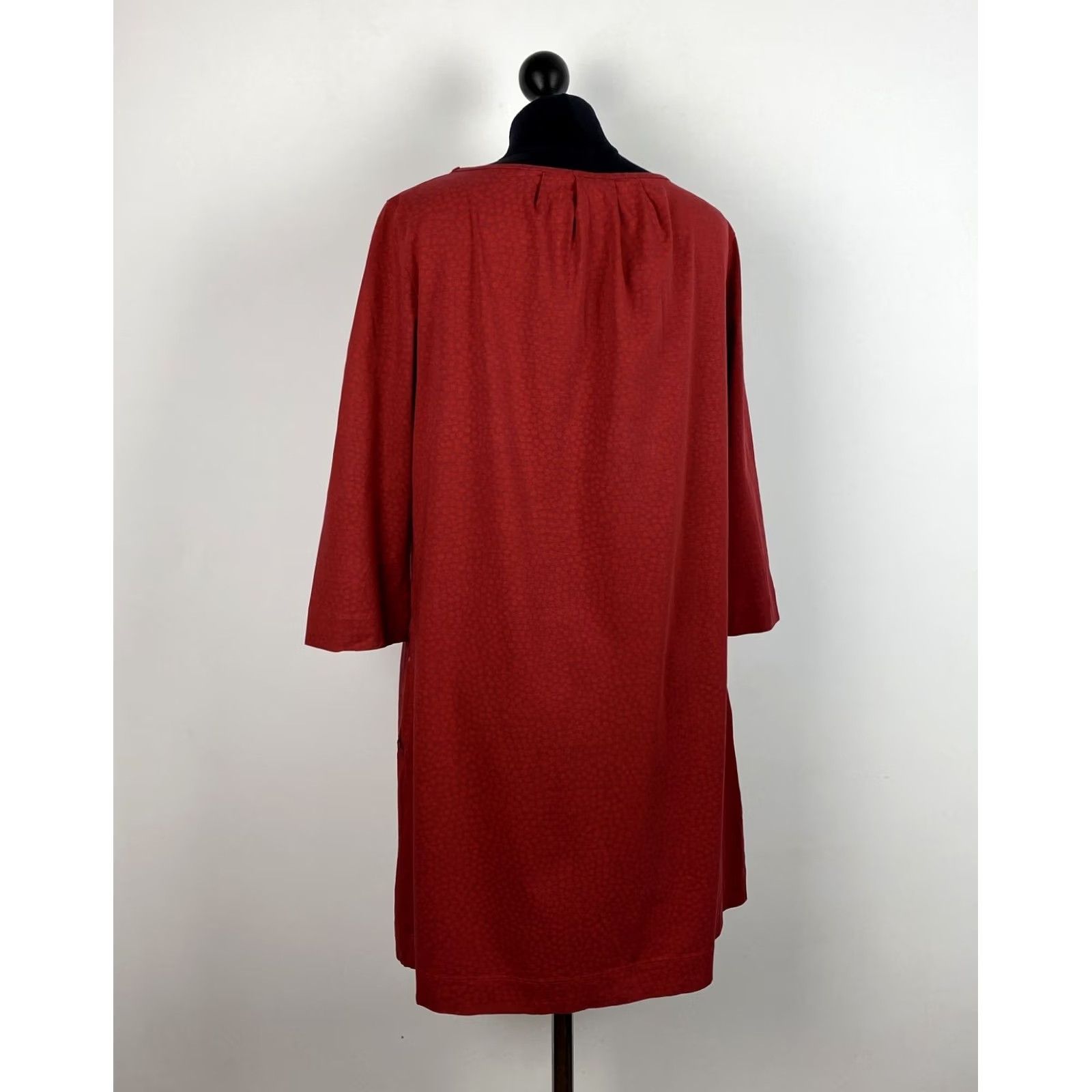 Marimekko Marimekko Shirt Womens XL Red Tunic Long Sleeve XS? Size XL / US 12-14 / IT 48-50 - 3 Thumbnail