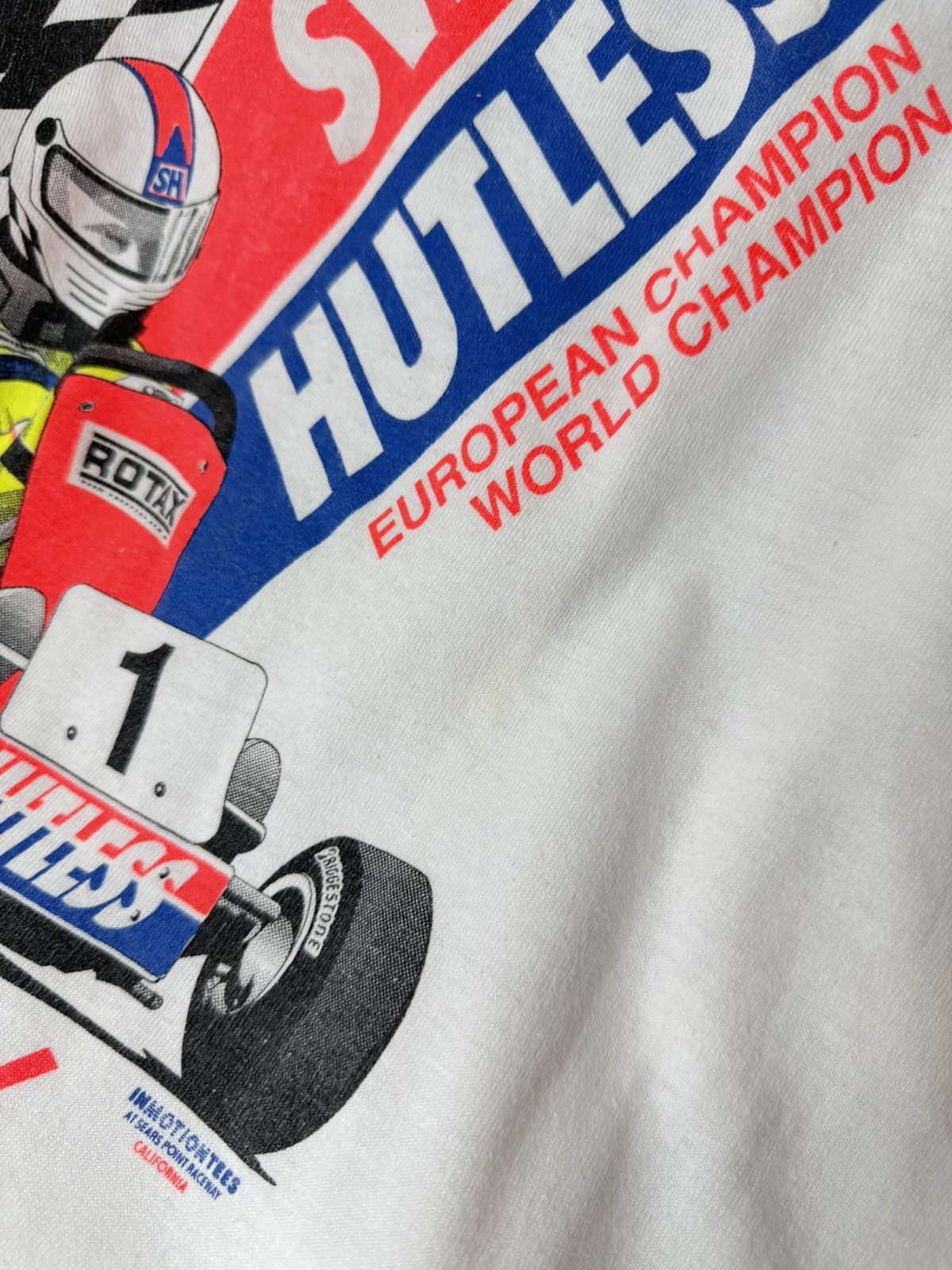 Vintage 90’s Vintage Racing Carting World Champion T Shirt Nascar Size US M / EU 48-50 / 2 - 8 Thumbnail