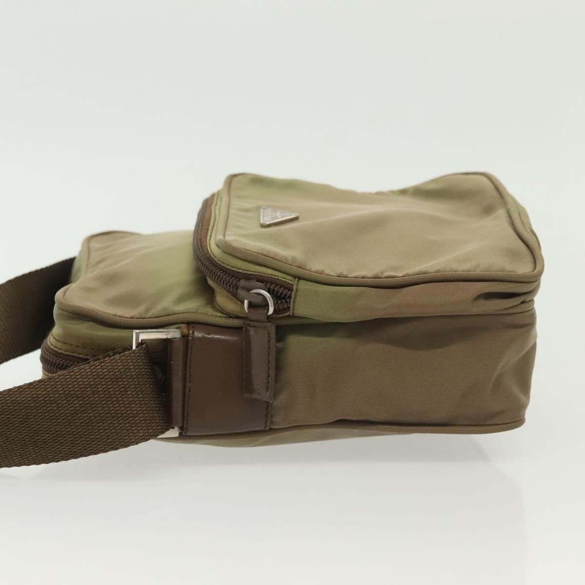 Prada PRADA Shoulder Bag Nylon Khaki Silver Size ONE SIZE - 5 Thumbnail