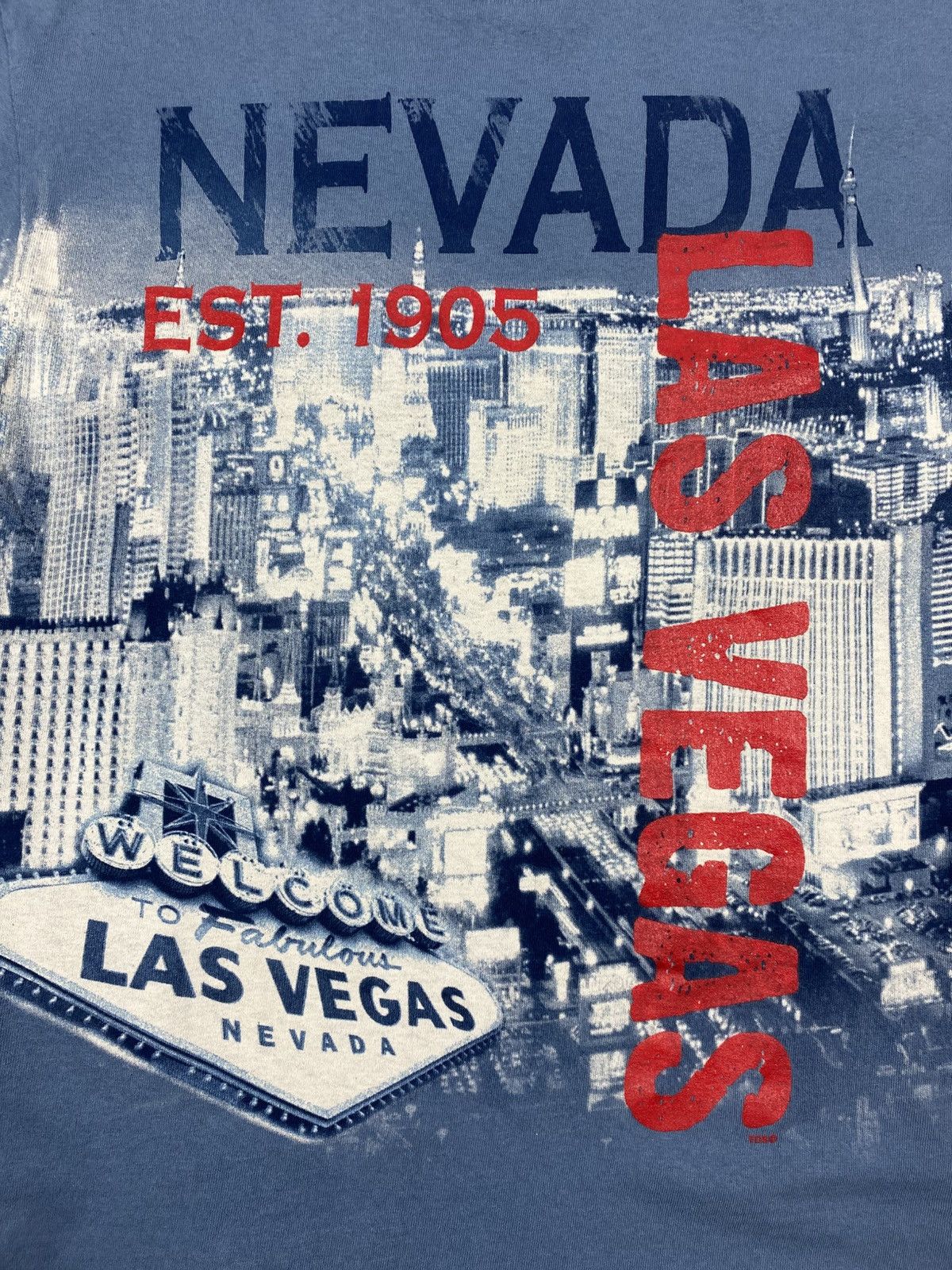 Other Vtg Las Vegas USA Casino Gambling Nevada Skyline Est 1905 Size US L / EU 52-54 / 3 - 6 Thumbnail