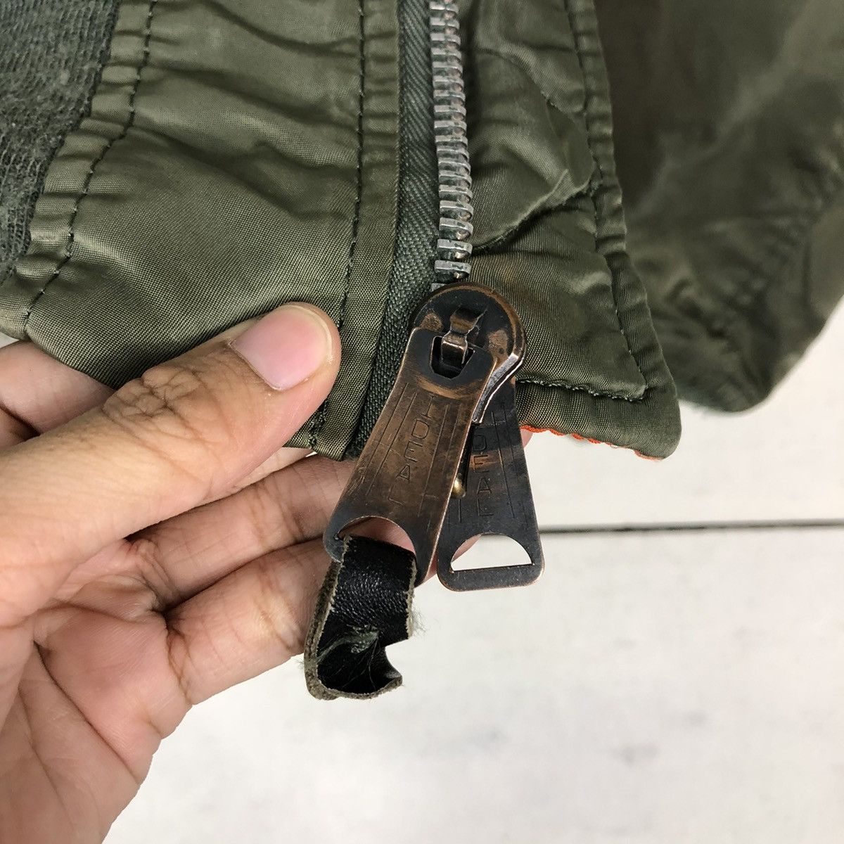 Alpha Industries 🔥RIOT RIOT VINTAGE BOMBER JACKET MA-1 USA BUZZ RICKSONS Size US M / EU 48-50 / 2 - 20 Thumbnail