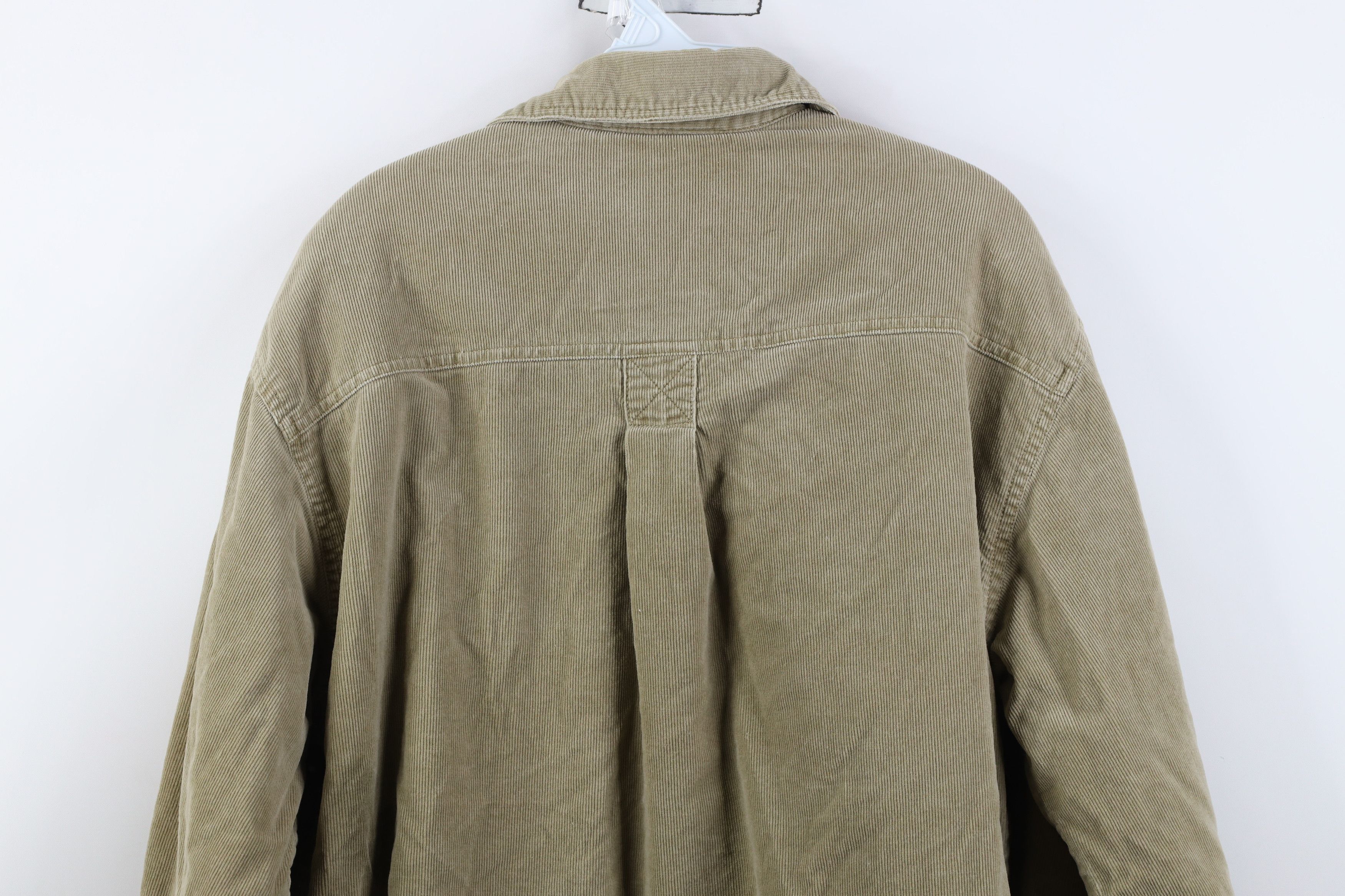 Woolrich Woolen Mills Vintage 90s Y2K Woolrich Lined Corduroy Button Shirt Jacket Size US M / EU 48-50 / 2 - 14 Thumbnail