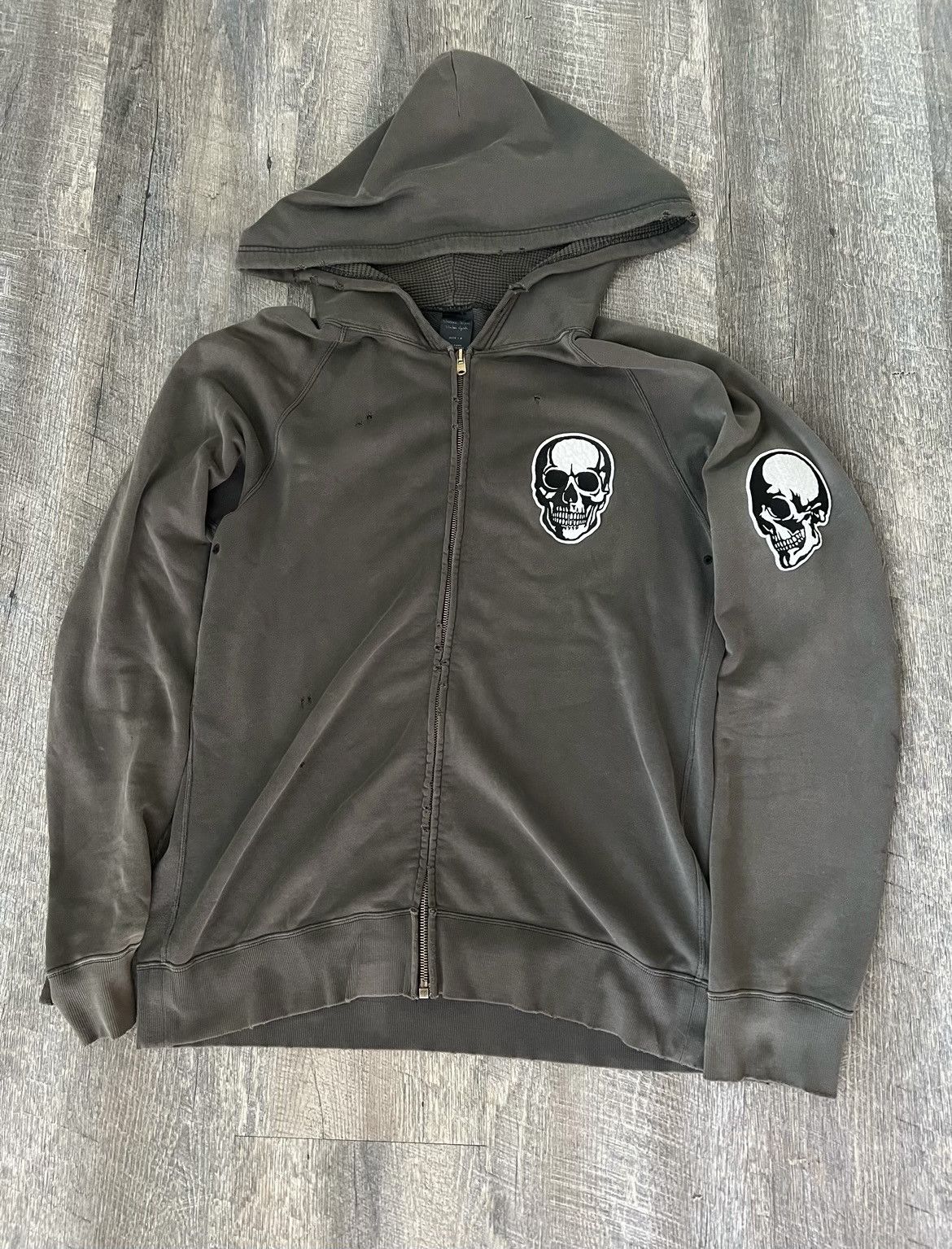 Number (N)ine Number nine skull hood achieve | Grailed