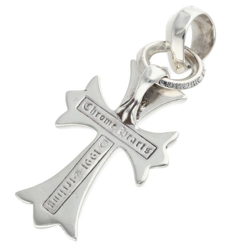 Chrome Hearts Chrome Hearts Small Cross Bale Silver Necklace Size ONE SIZE - 2 Thumbnail