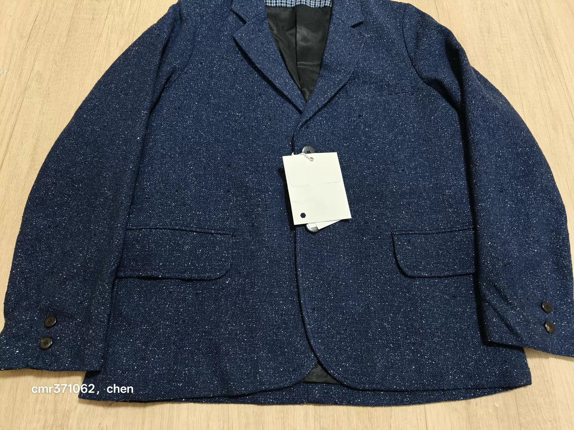 Visvim visvim 19aw solebury blazer slim navy 1 snowflake wool-mix Size US S / EU 44-46 / 1 - 5 Thumbnail