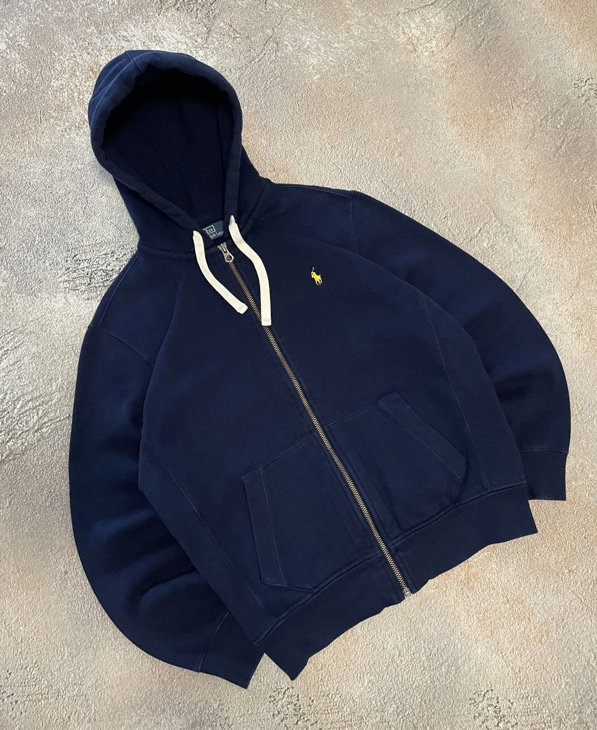 Polo Ralph Lauren Vintage Polo Ralph Lauren Heavy Cotton Full Zip Hoodie Size US M / EU 48-50 / 2 - 1 Thumbnail