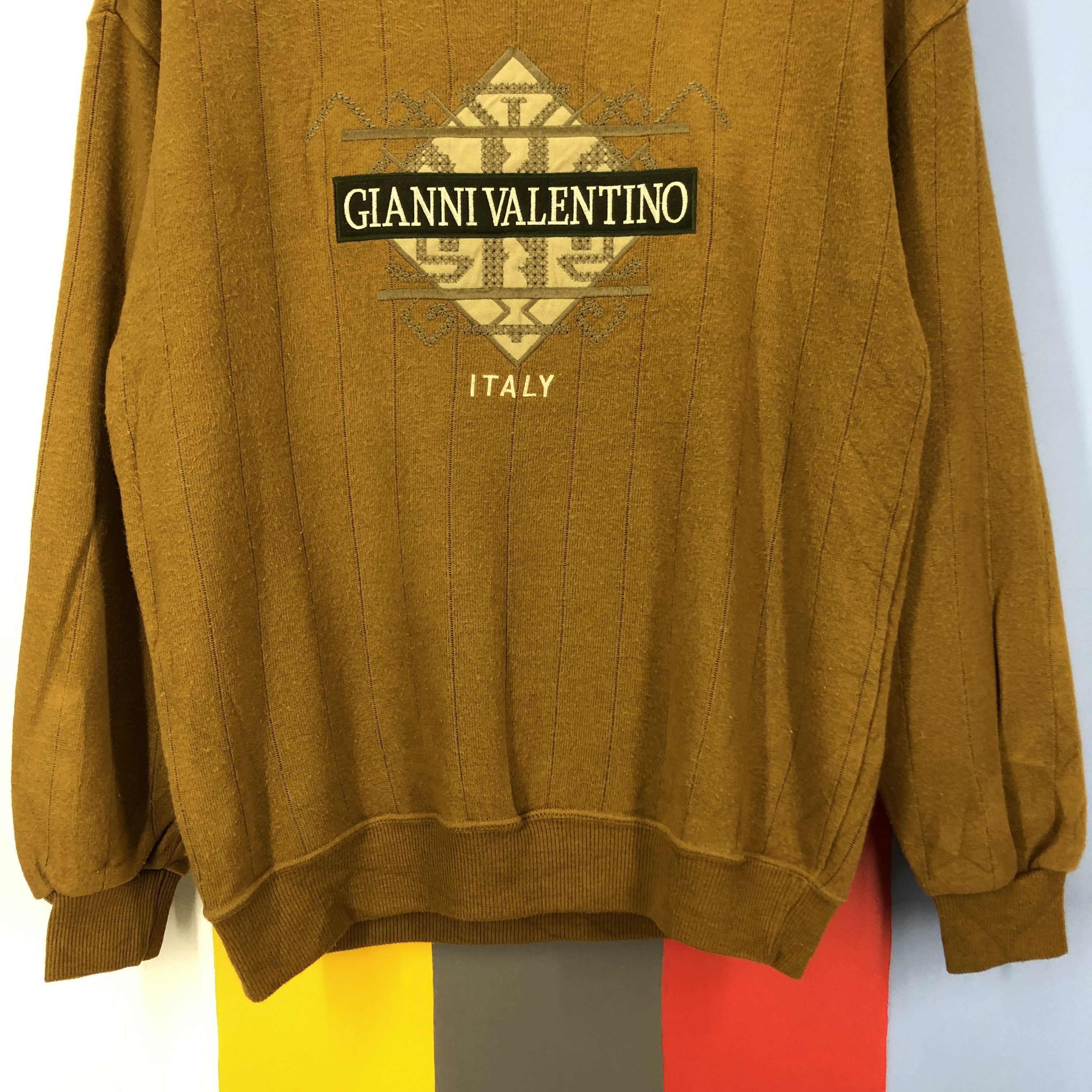 Gianni Valentino Vintage GIANNI VALENTINO Made In Japan Sweatshirt #1064/AK Size US M / EU 48-50 / 2 - 3 Thumbnail