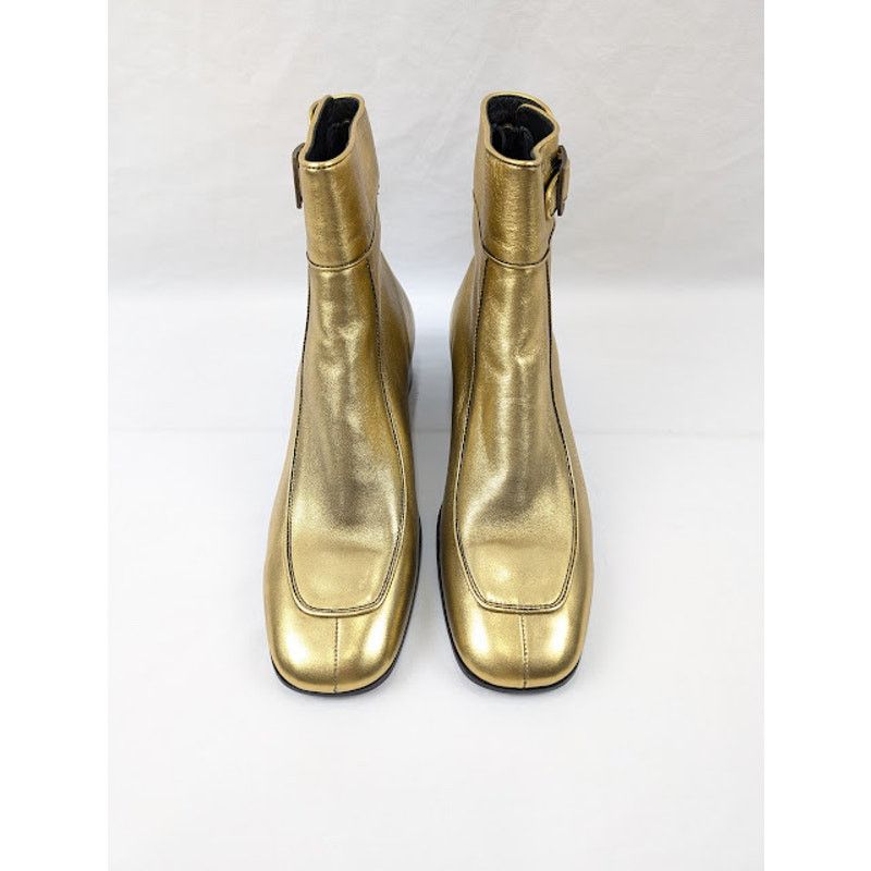 Saint Laurent Paris o1rshd1 Miles Boots in Gold Size US 9 / EU 42 - 14 Thumbnail
