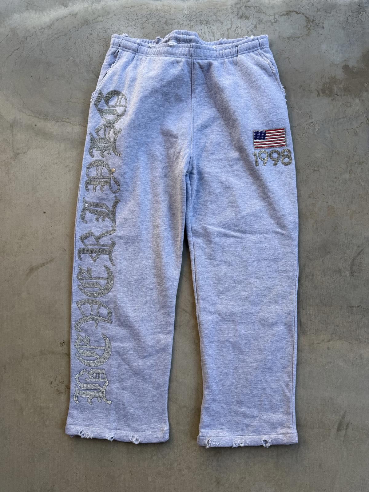 Other Amís Et Fleurs Beverly HS Sweatpants Grey Handmade Rare Size US 40 / EU 56 - 1 Thumbnail