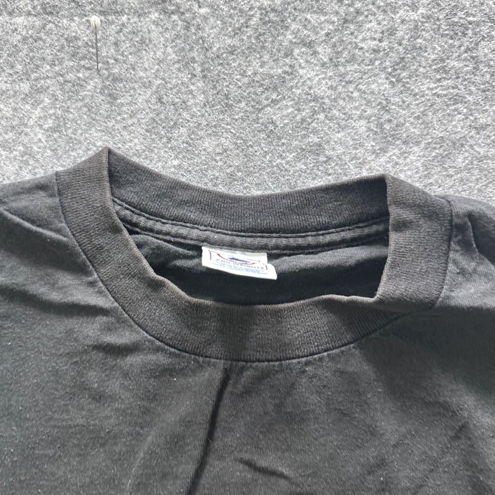 Delta Delta Shirt Mens XL Black Pro Weight Lightning Graphic Tee Crewneck Cotton Size US XL / EU 56 / 4 - 4 Thumbnail