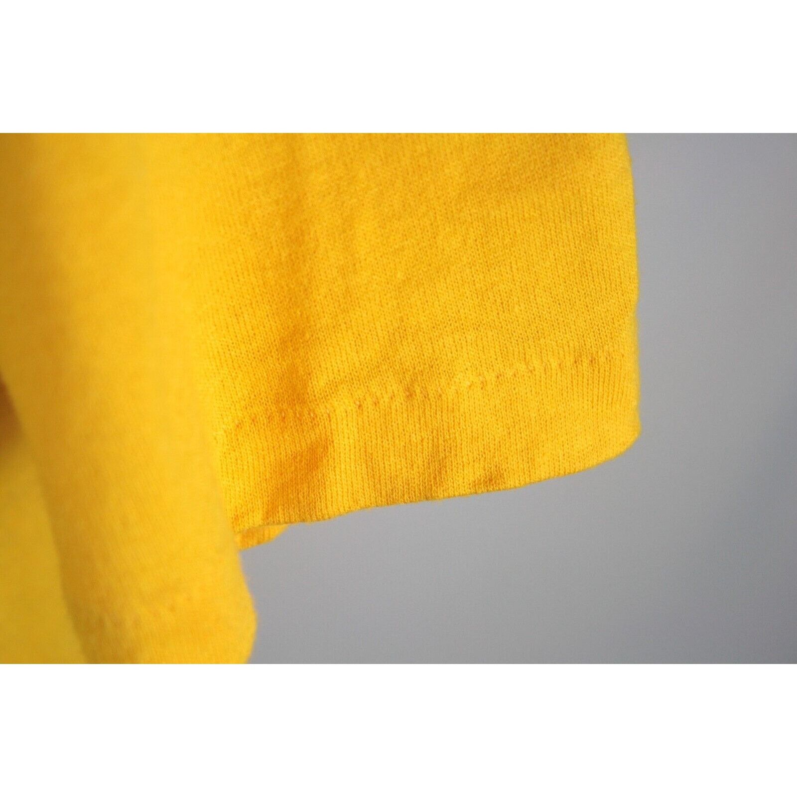 Jerzees × NCAA × Vintage Vintage 90s Georgia Tech Yellow Jackets Single Stitch Shirt Size US XL / EU 56 / 4 - 4 Thumbnail