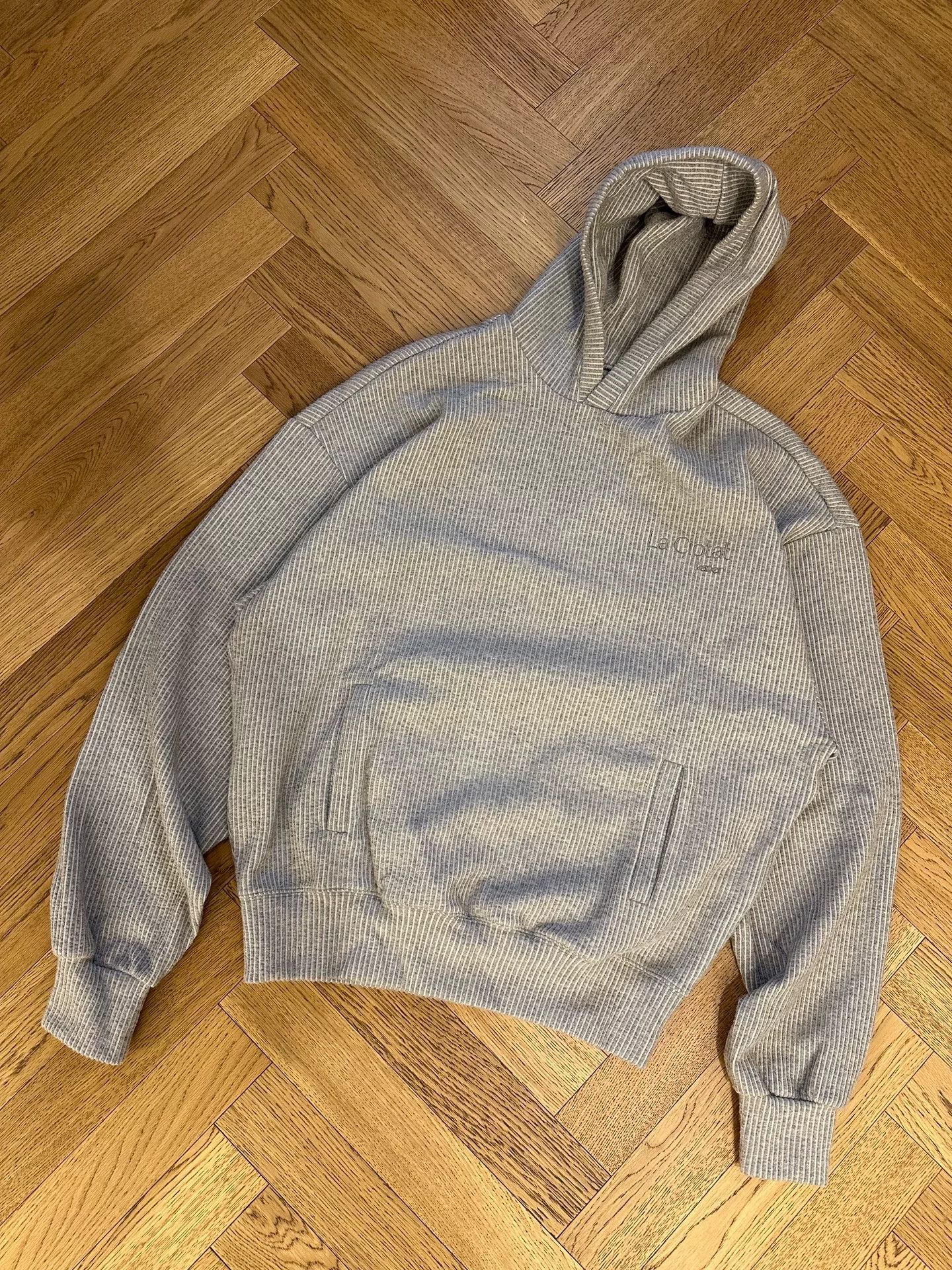 CLOSED Kanoh Made Light Gray Corduroy Hoodie Size US M / EU 48-50 / 2 - 1 Thumbnail