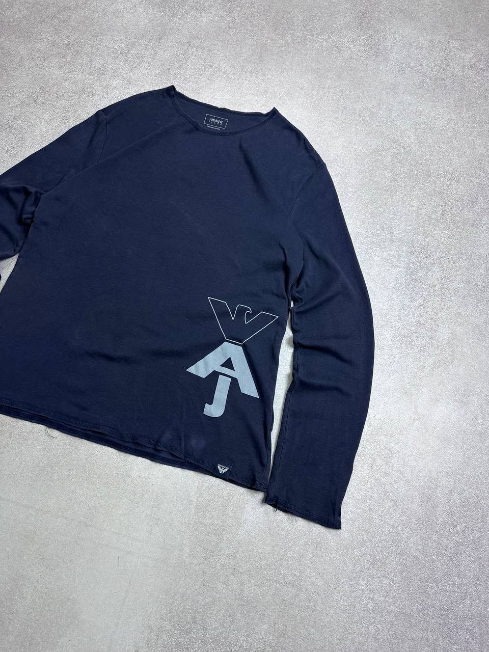 Armani × Emporio Armani × Vintage Vintage Emporio Armani Archival Longsleeve Shirt Y2K XXL Size US XXL / EU 58 / 5 - 2 Thumbnail