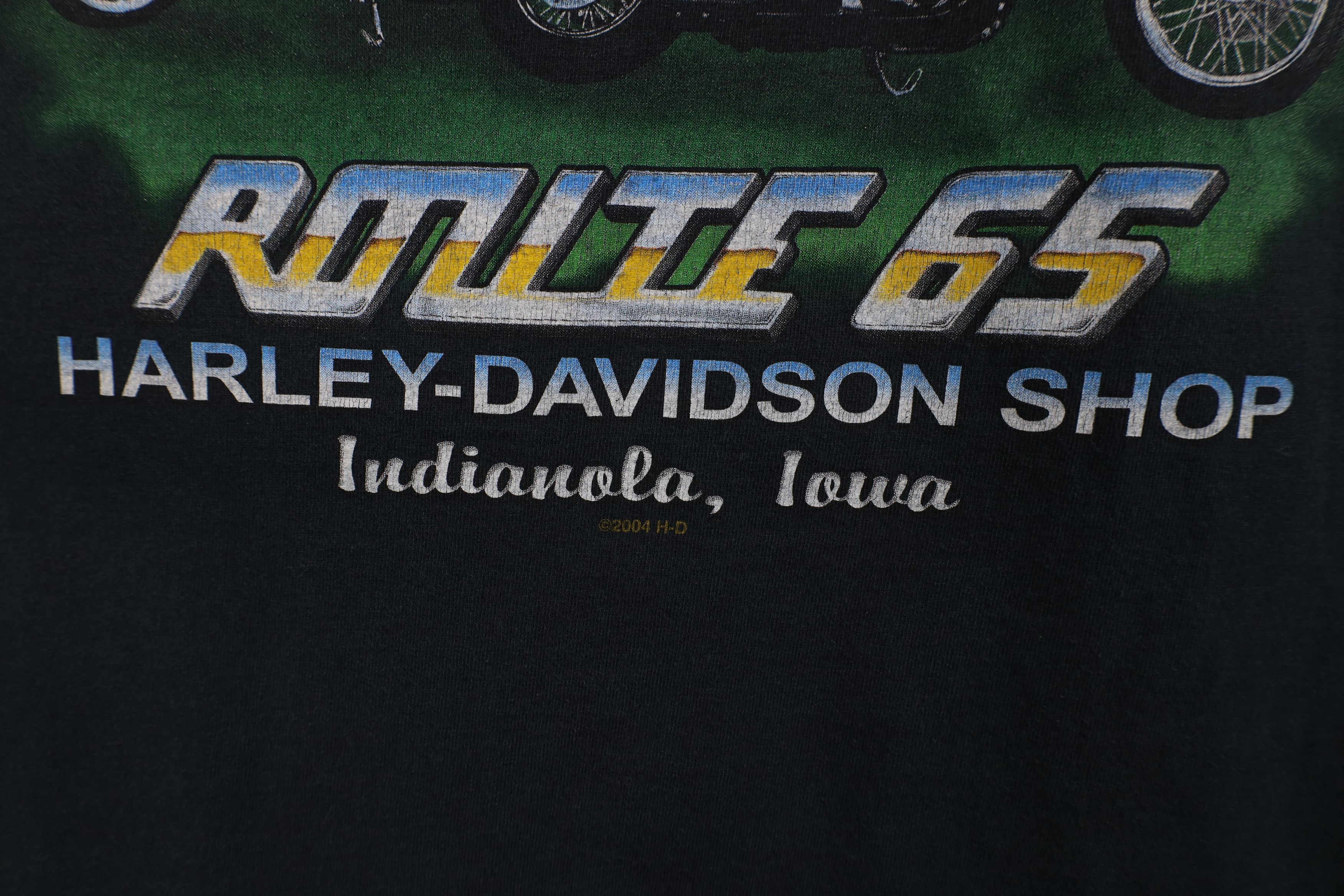 Harley Davidson Vintage Y2K Harley Davidson Tribal Fire Flames T-Shirt USA Size US L / EU 52-54 / 3 - 10 Thumbnail