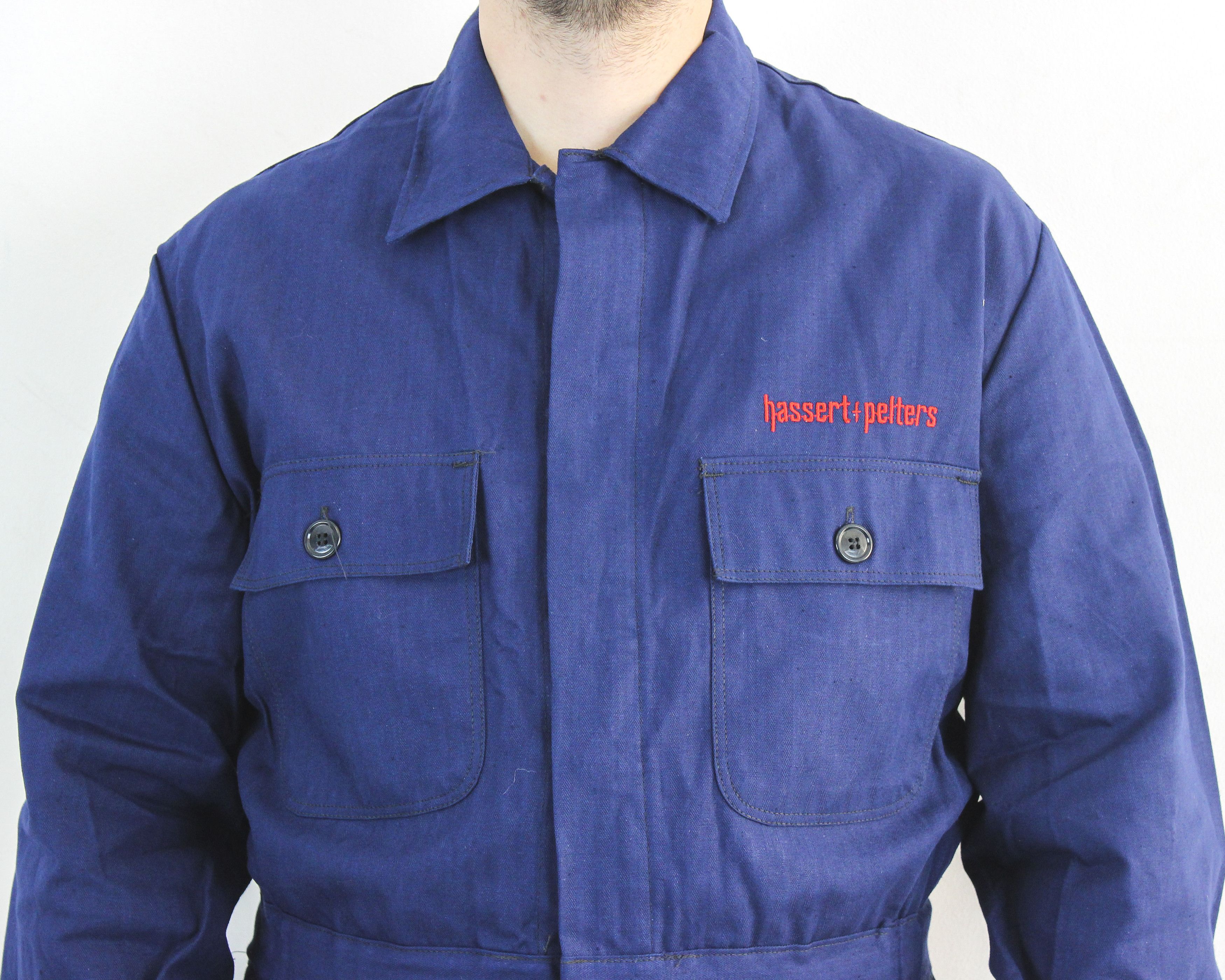 Vintage Berufs Sanfor Men L Jumpsuit Boilersuit Coverall EU 52 Chore Size US 36 / EU 52 - 3 Thumbnail
