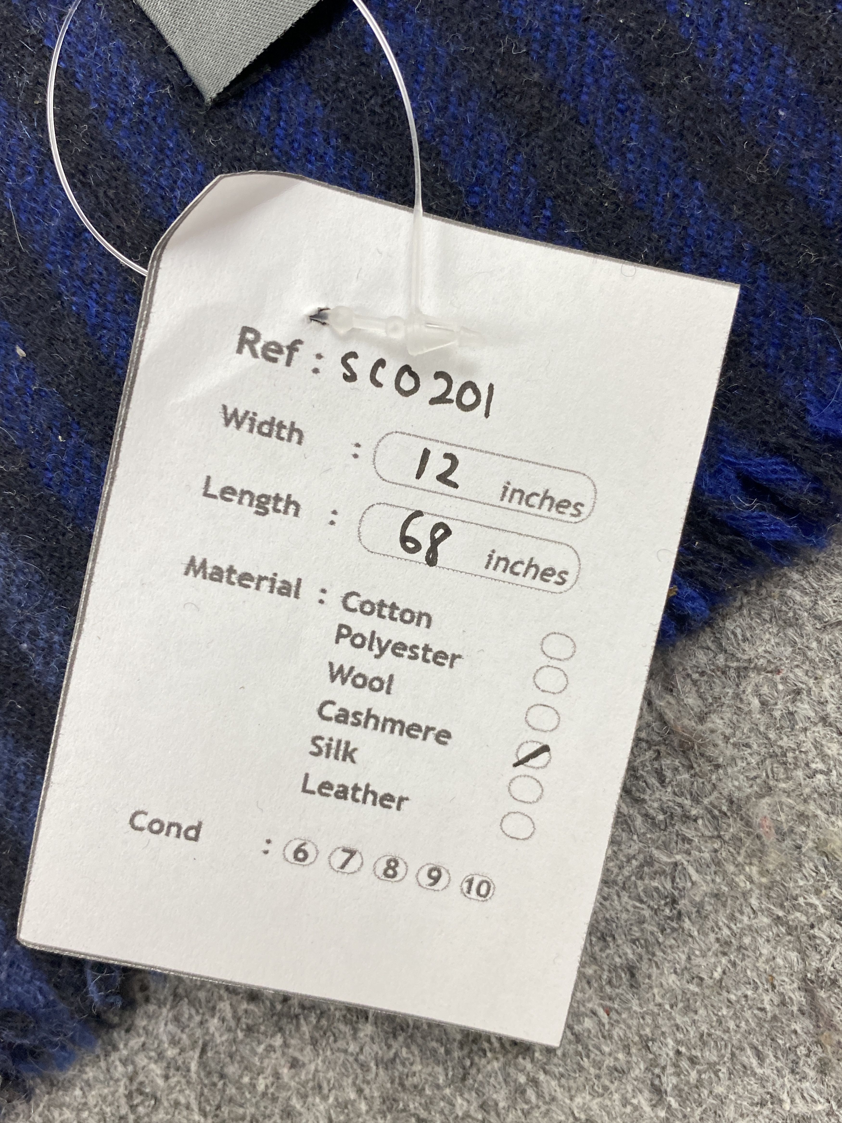Calvin Klein Calvin Klein Scarf Wool Muffler Scarves Neckwear - SC0201 Size ONE SIZE - 8 Thumbnail