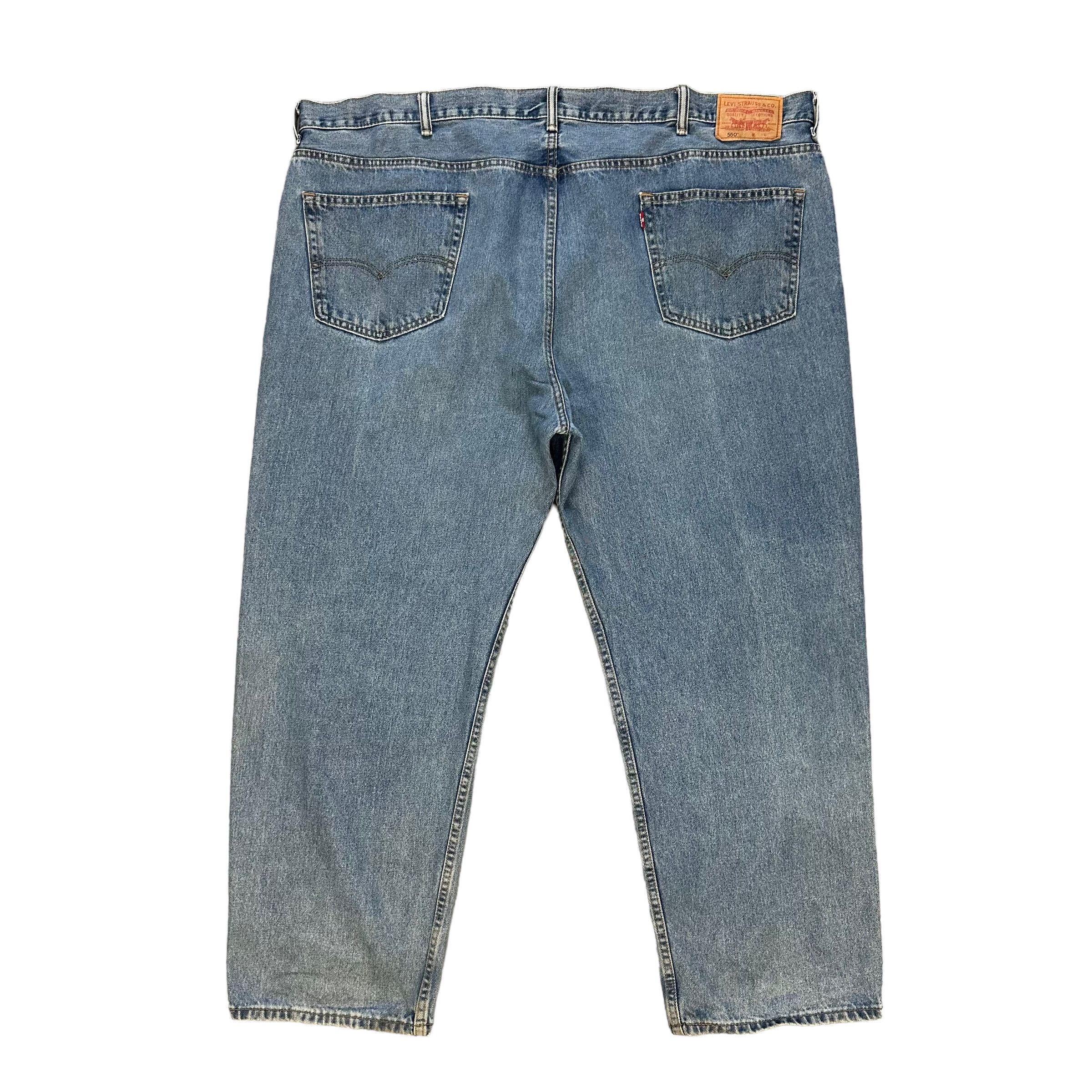 Levi's LEVIS 550 WASHED DENIM PANT SIZE 50X30 #8515-012 Size US 44 / EU 60 - 12 Thumbnail
