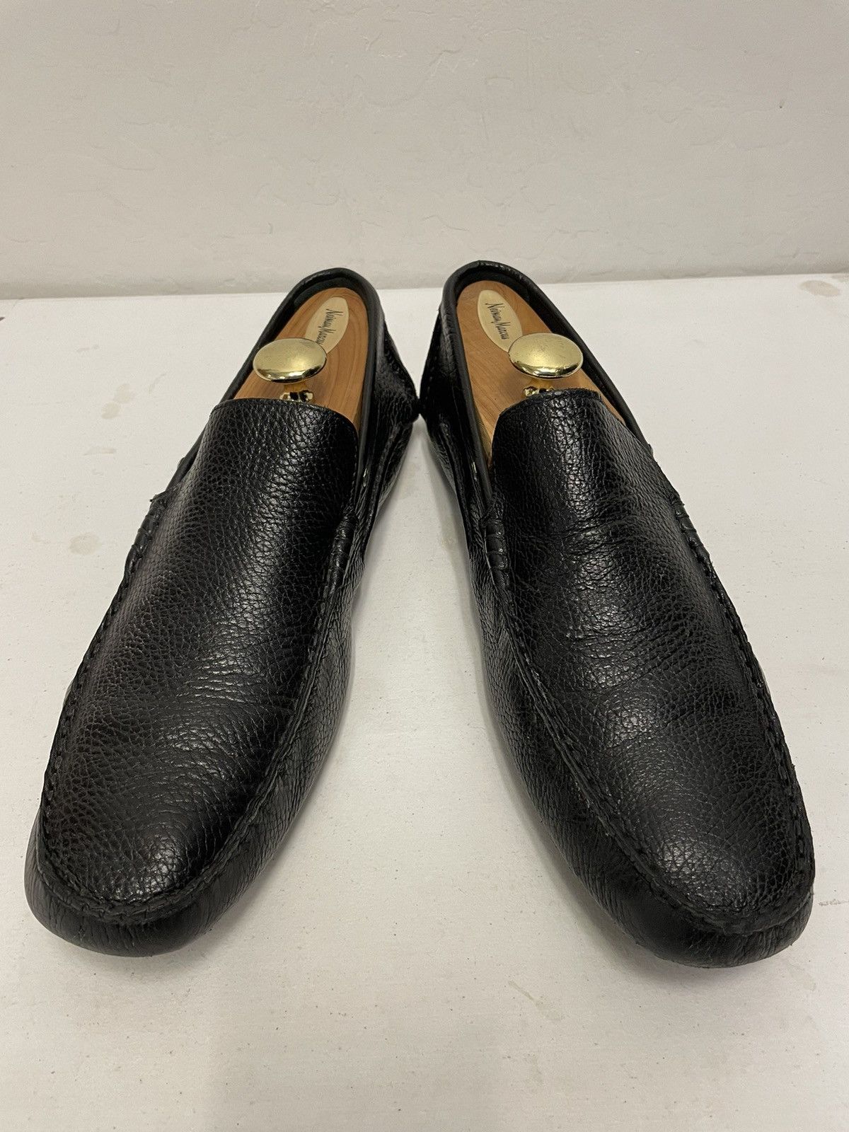 To Boot New York Pebbled Deerskin Driving Loafers Size US 11.5 / EU 44-45 - 1 Thumbnail