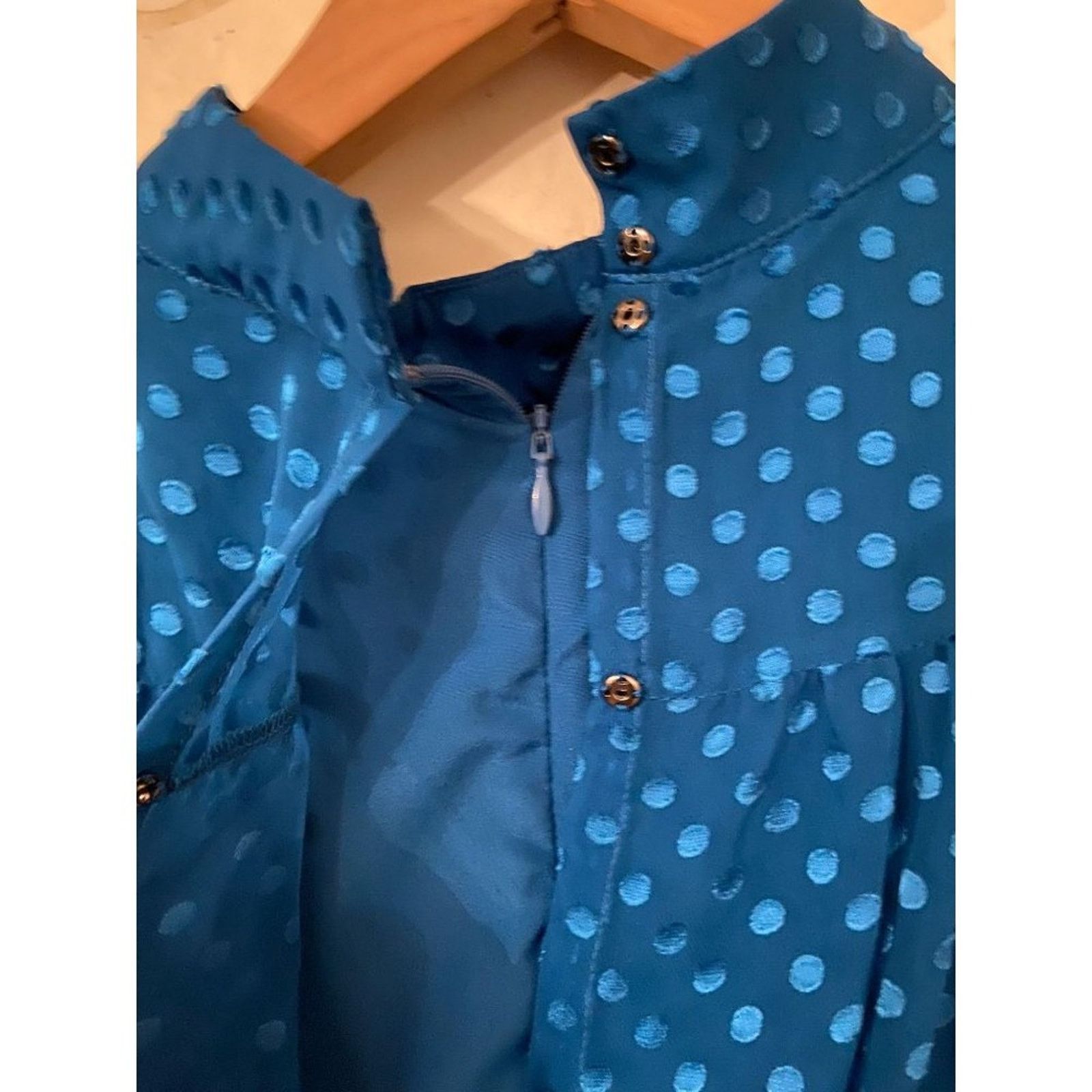 House of Harlow Ladies XS House of Harlow 1960 Revolve 100% Silk Blouse Size XS / US 0-2 / IT 36-38 - 4 Thumbnail