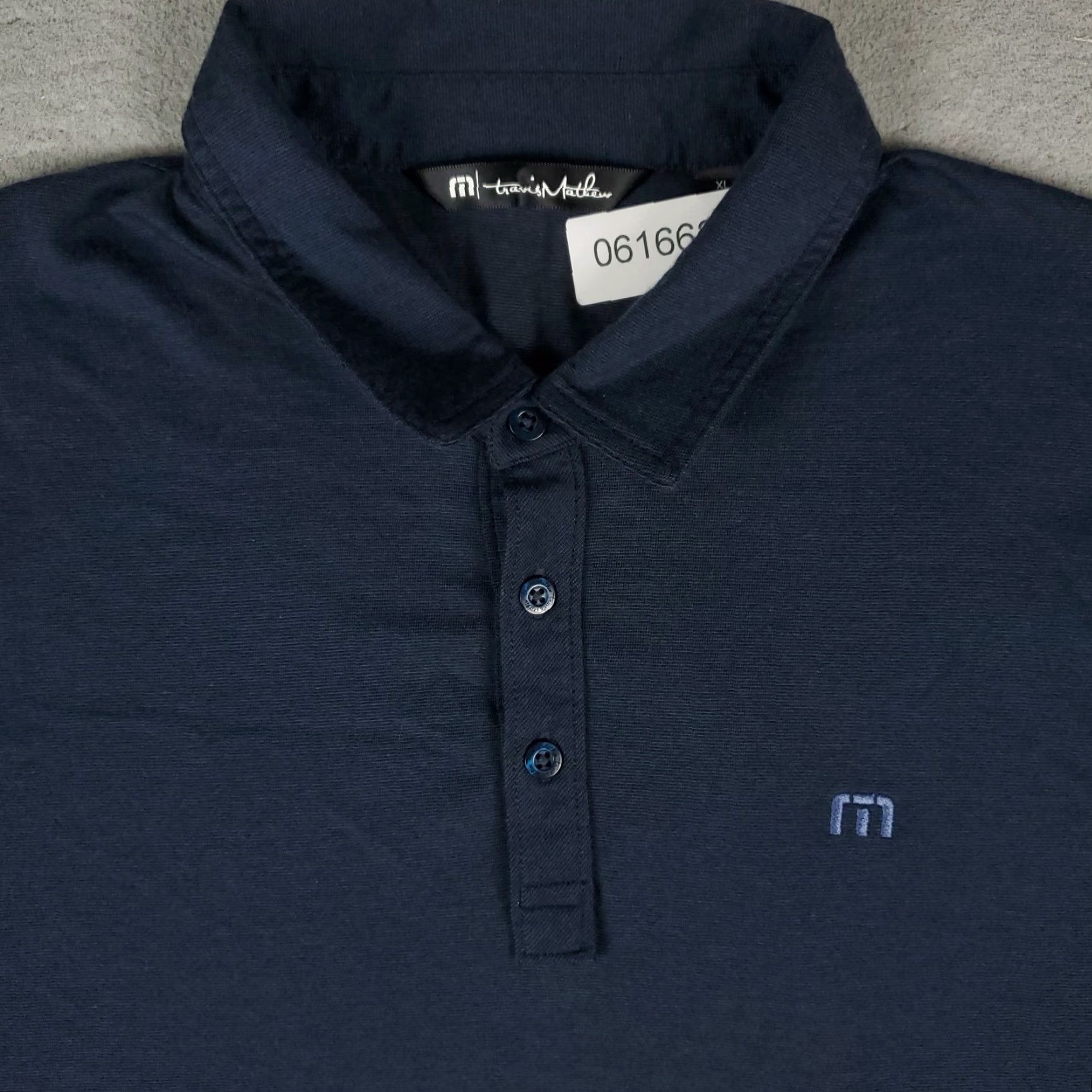 TravisMathew Travis Mathew Polo Shirt Mens XL Navy Blue Short Sleeve Casual Polo Shirt Mens XL Navy Blue Size US XL / EU 56 / 4 - 2 Thumbnail