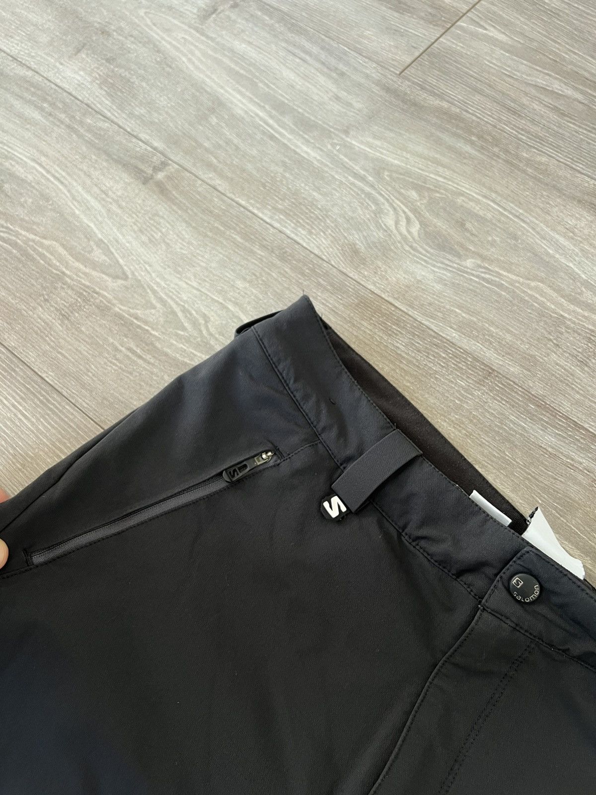 Salomon Salomon Lab System Outdoor Climawind S Logo Trail Pants Size US 30 / EU 46 - 17 Thumbnail