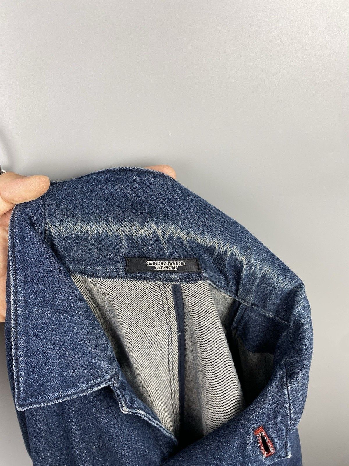 Tornado Mart Tornado Mart Japanese Cotton Washed Denim Jacket Size US M / EU 48-50 / 2 - 17 Thumbnail