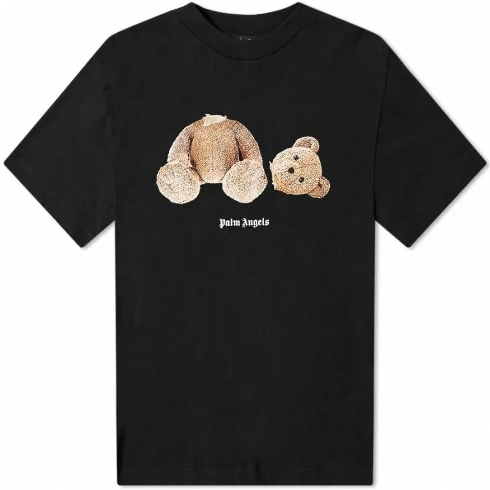 Palm Angels o1w1db10824 Kill The Bear T-Shirt in Black Size US XS / EU 42 / 0 - 1 Thumbnail