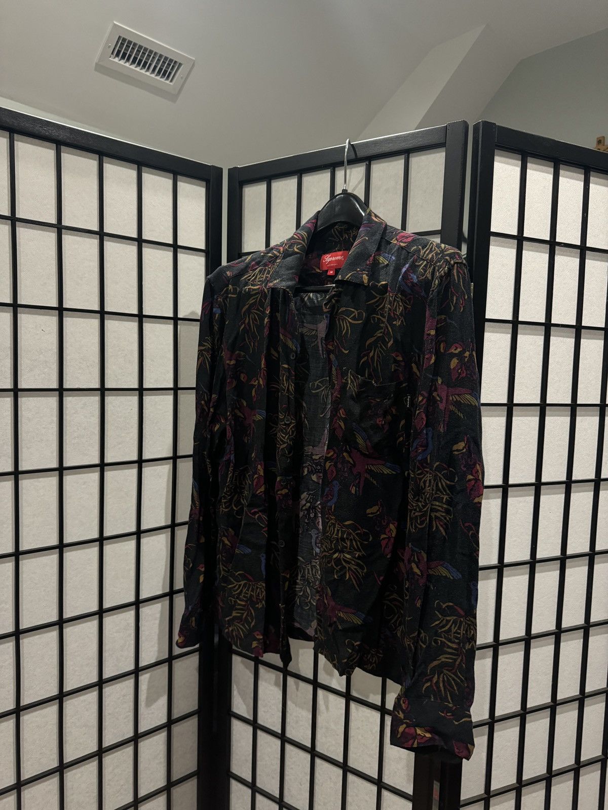 Supreme Supreme birds of paradise rayan shirt Size US M / EU 48-50 / 2 - 1 Thumbnail