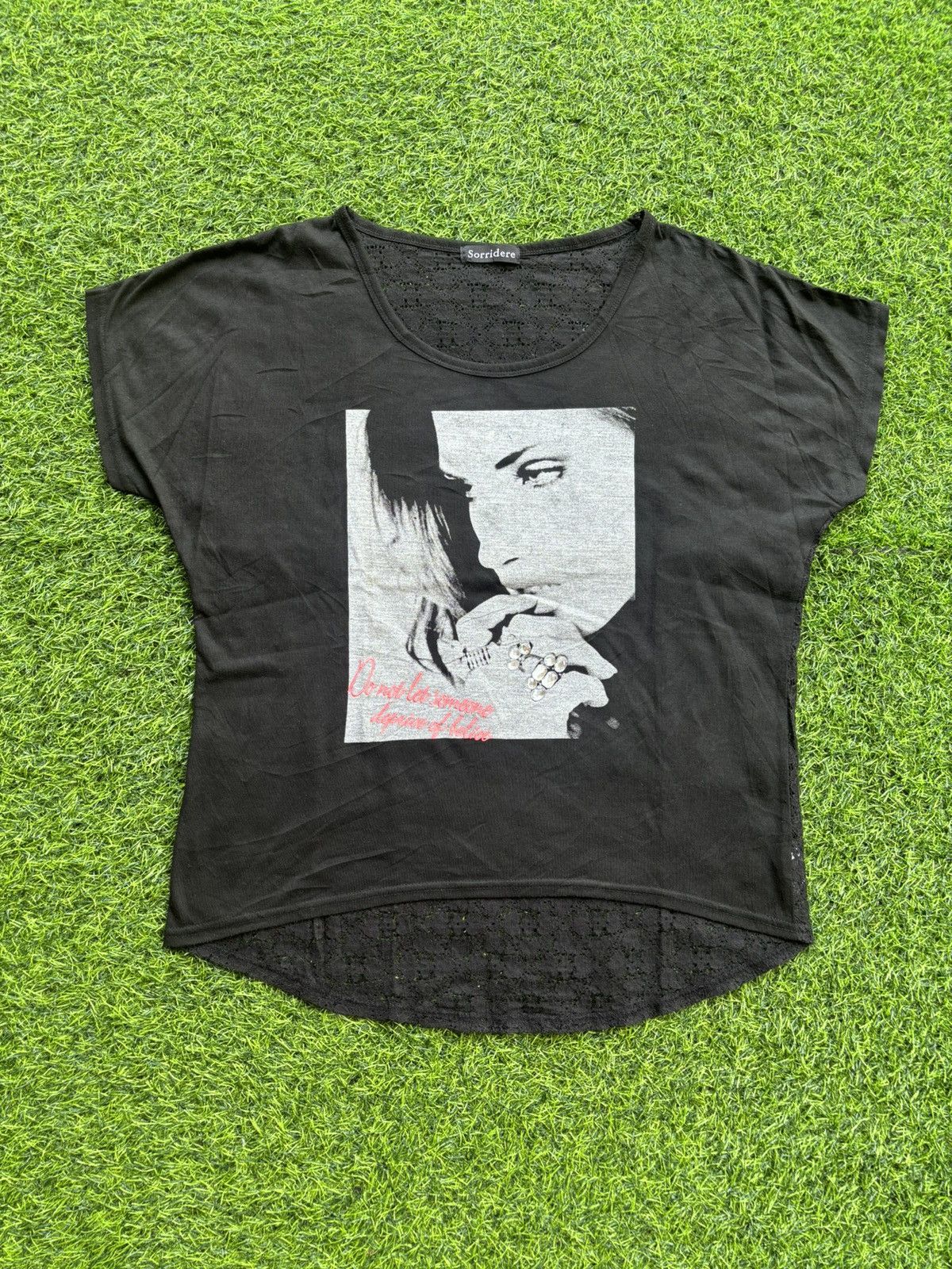 Hysteric Glamour Y2k Sorridere Phototee Hysteric Style Tshirt Size ONE SIZE - 1 Thumbnail