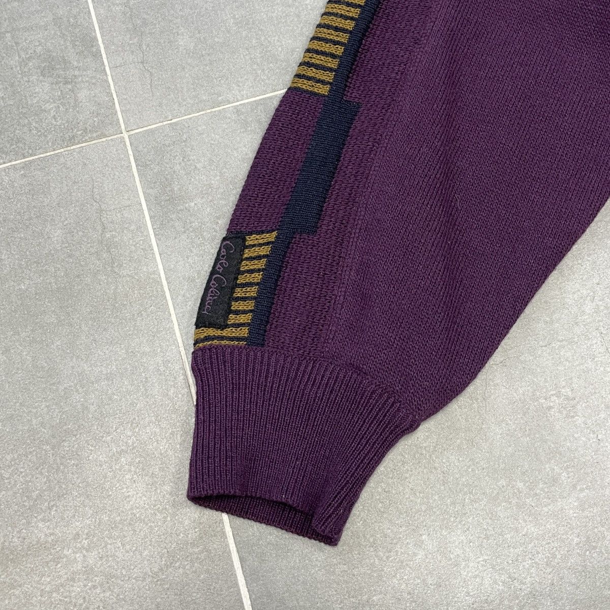 Carlo Colucci × Vintage Vintage Carlo Colucci Wool Sweater Size 48 Size US L / EU 52-54 / 3 - 17 Thumbnail
