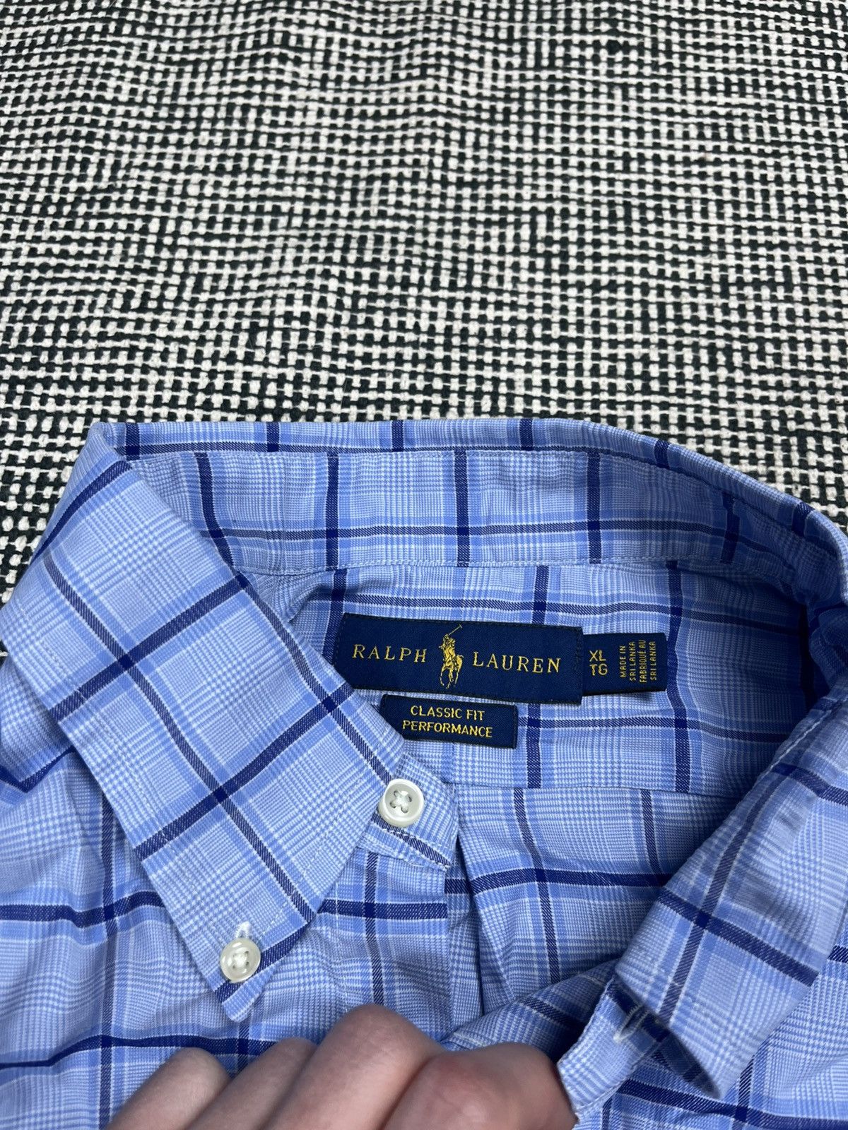 Polo Ralph Lauren Ralph Lauren classic fit performance cotton nylon shirt ls Size US XL / EU 56 / 4 - 2 Thumbnail