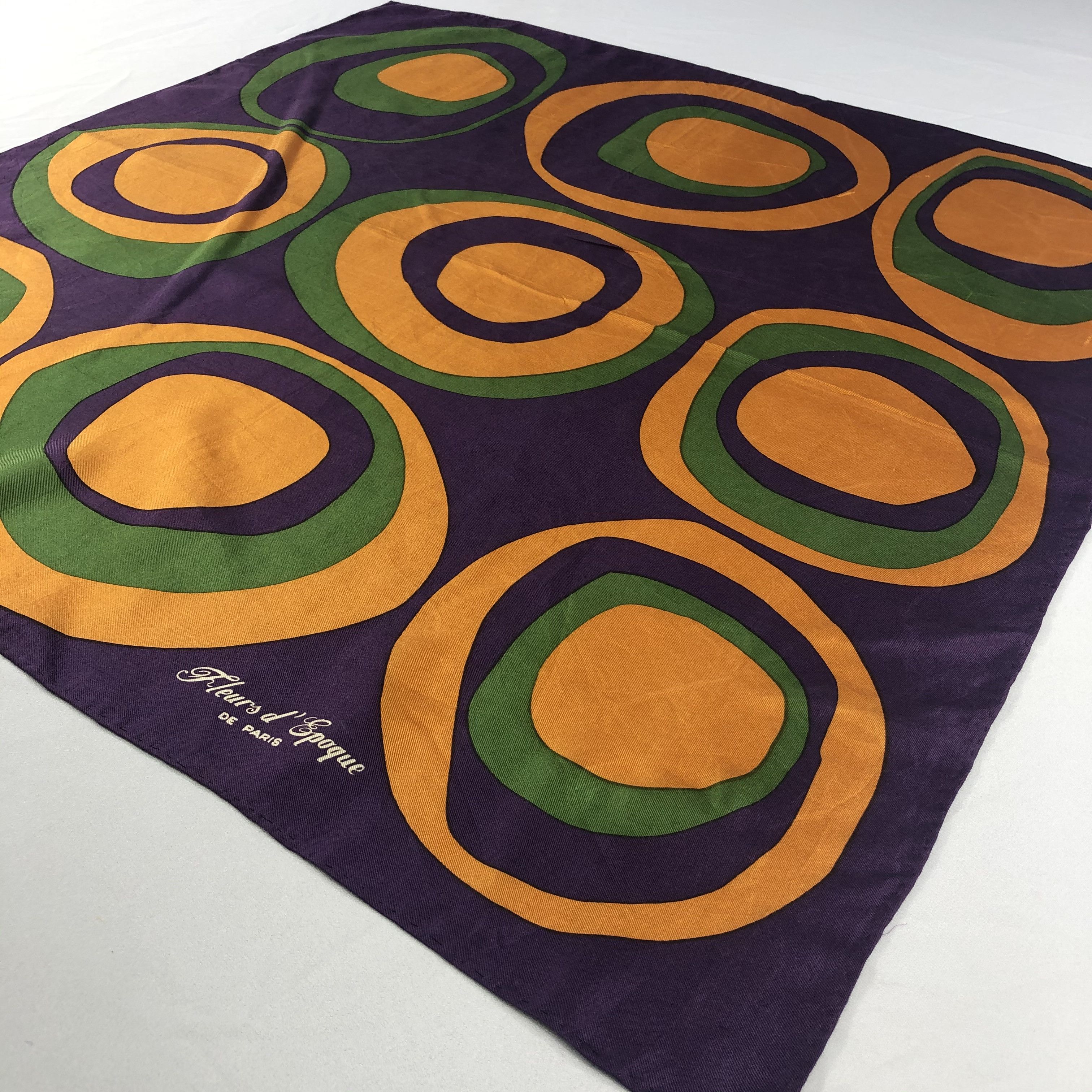 Vintage Vintage Silk Scarf Size ONE SIZE - 3 Thumbnail