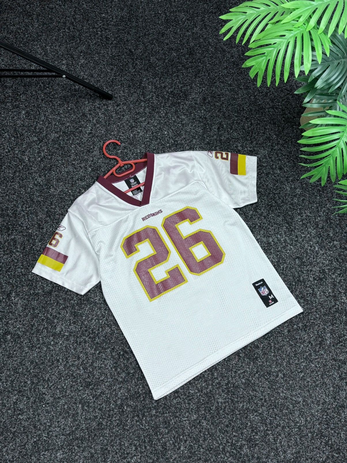 Reebok Reebok Large Washington Redskins White #26 Portis Size US S / EU 44-46 / 1 - 1 Thumbnail