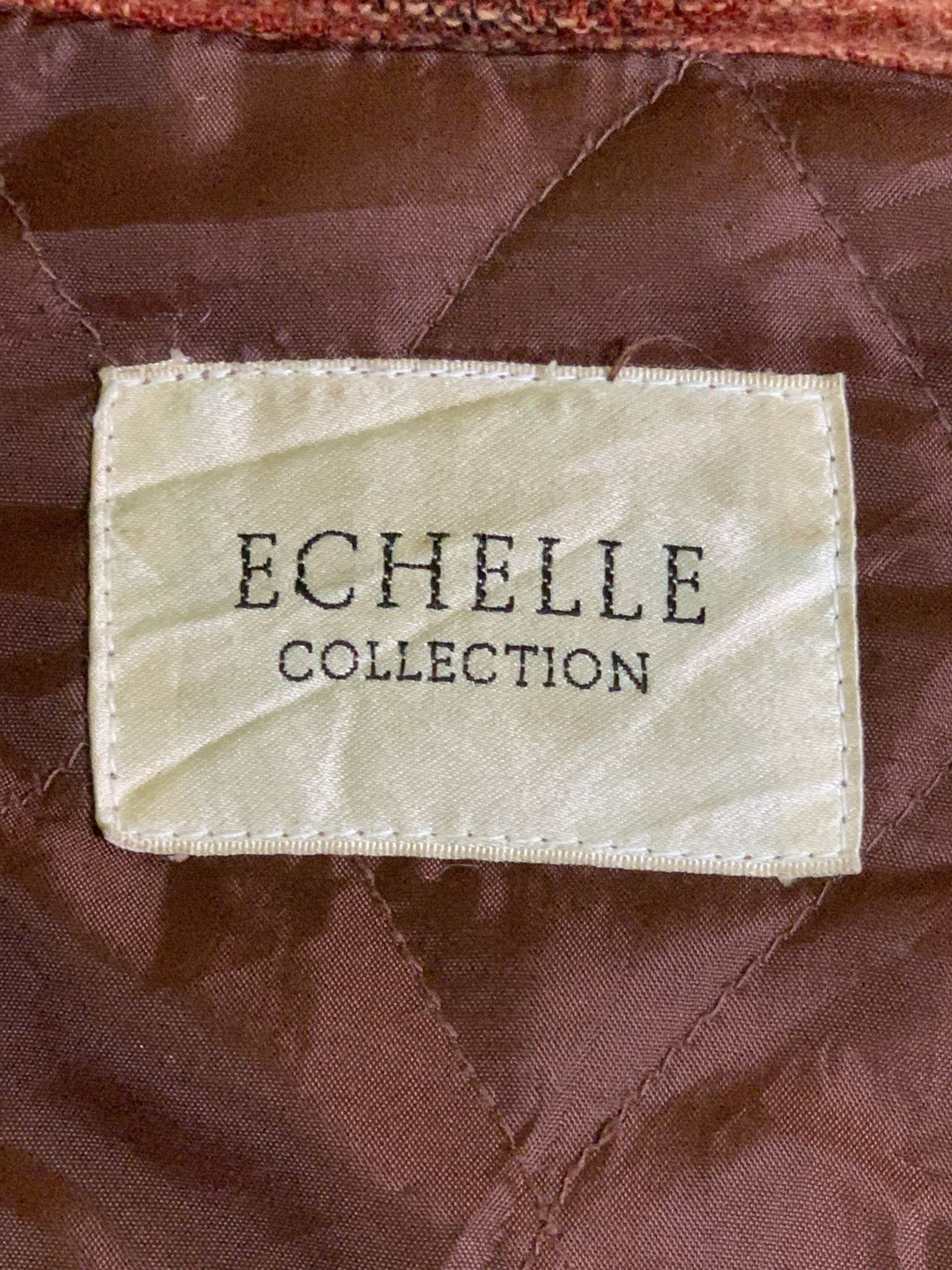 Japanese Brand × Vintage Rare Design Vintage Echelle Collection Zipper Jackets Size US L / EU 52-54 / 3 - 4 Thumbnail